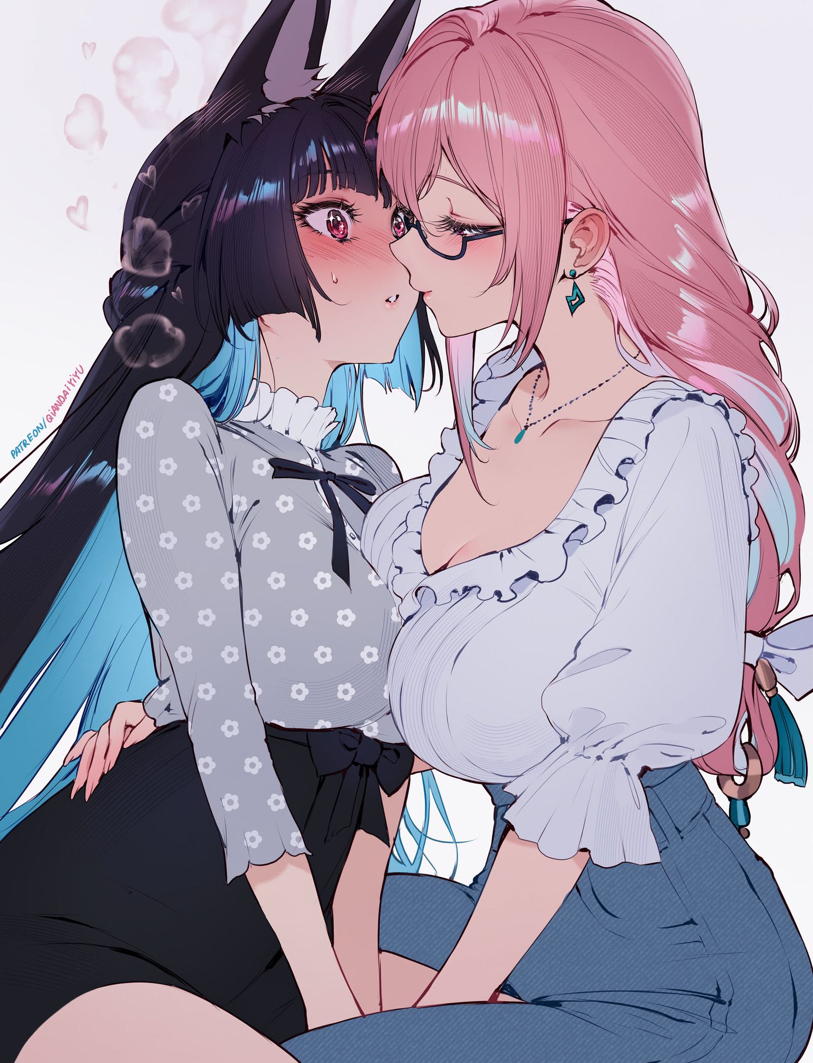 星見雅と月城柳のデート