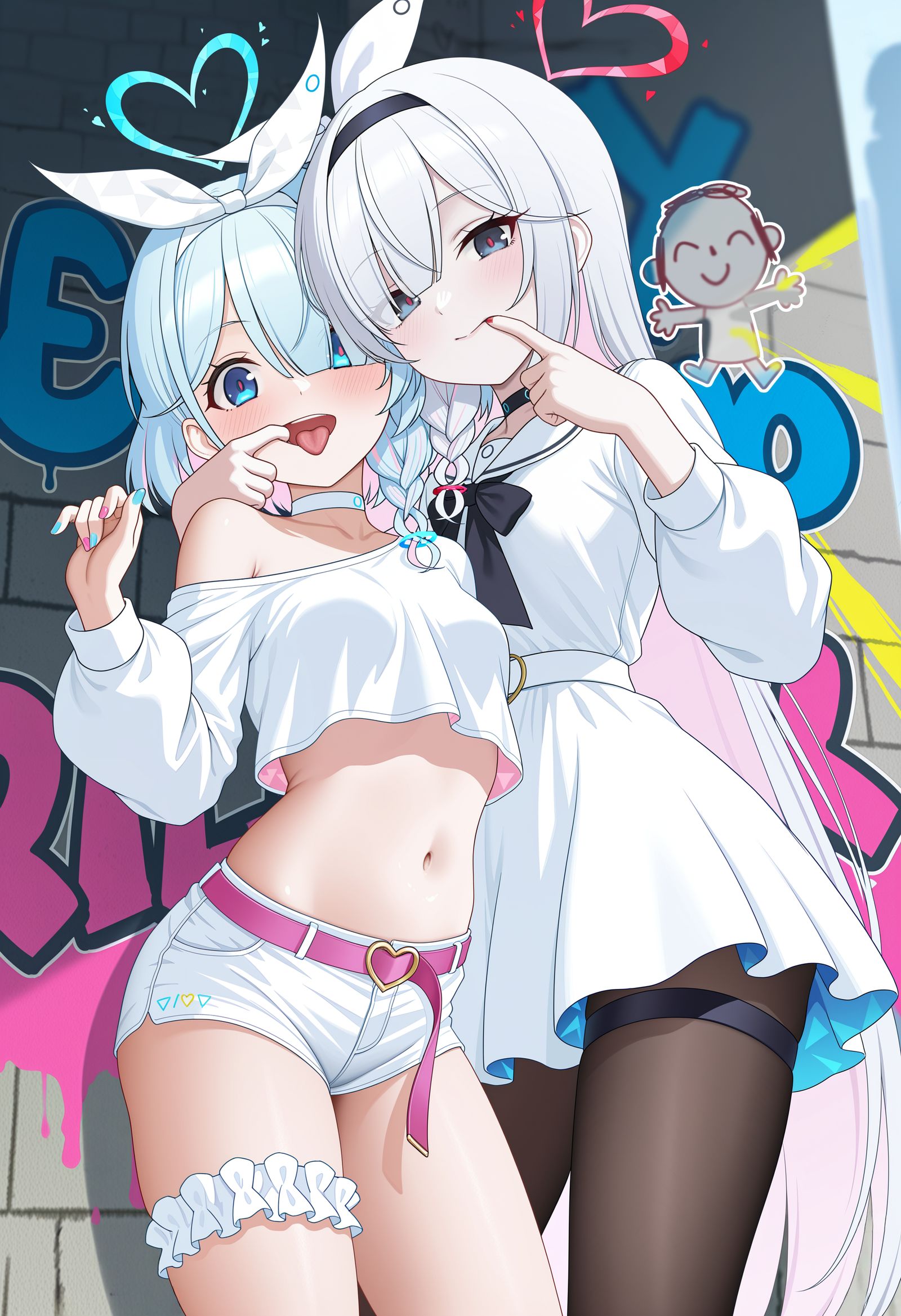 阿罗娜&普拉娜插画图片壁纸