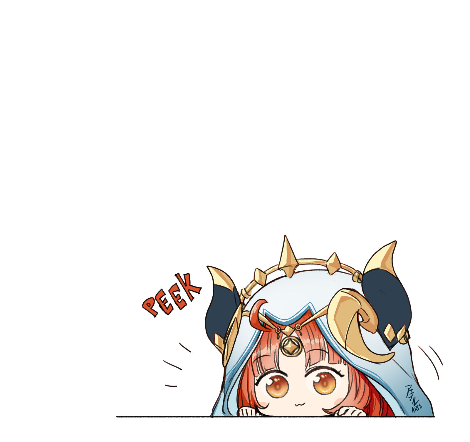 PEEK插画图片壁纸