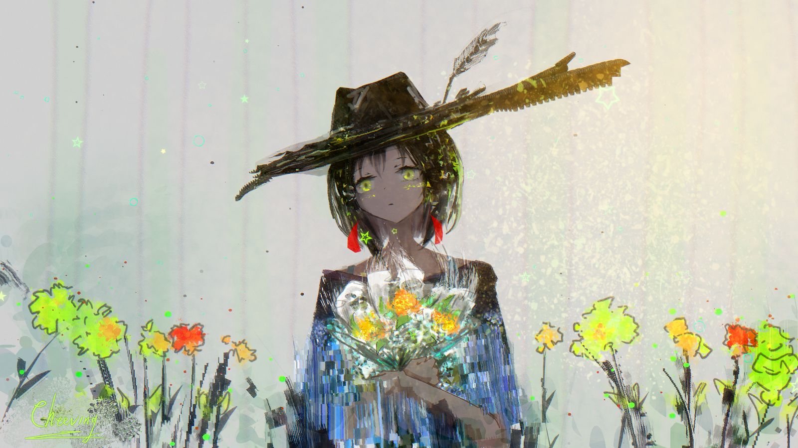怪怪的美丽-原创横图