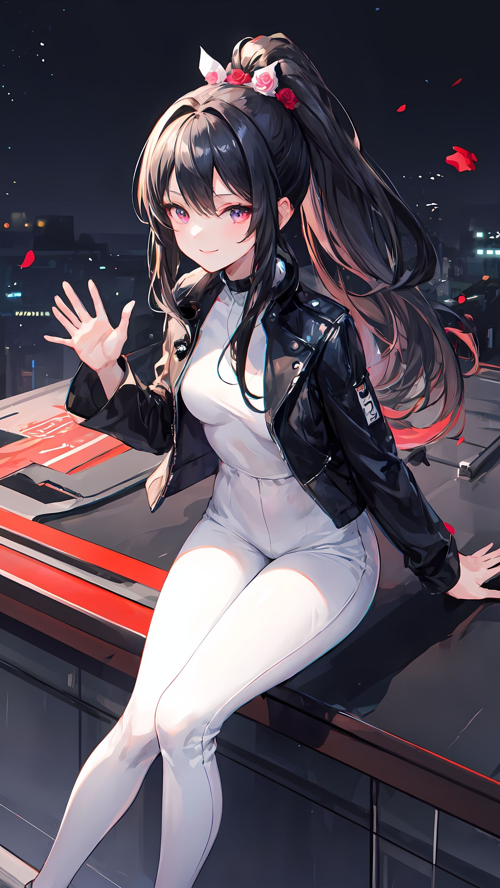 高马尾少女-基础二次元二次元