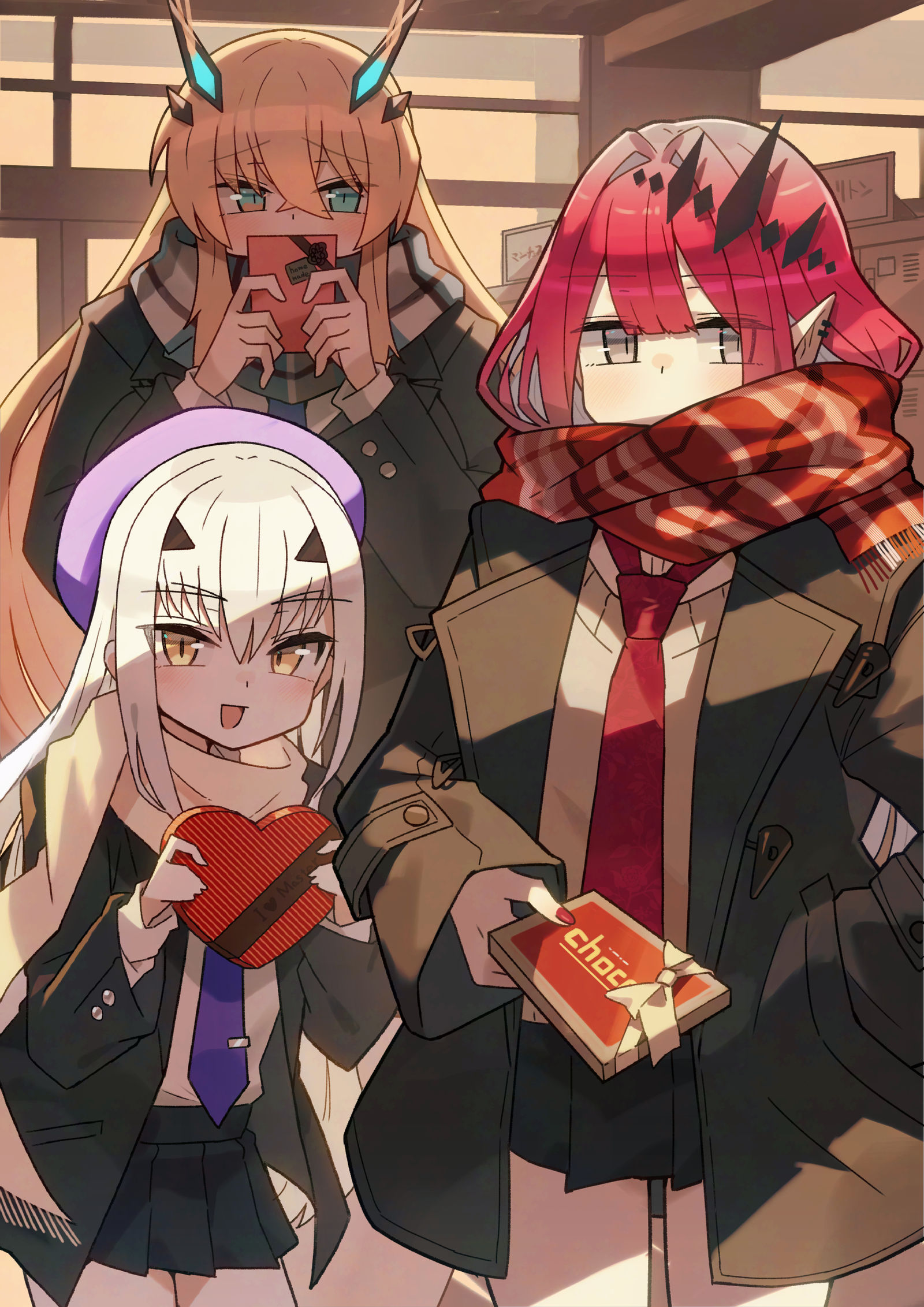 妖精騎士（制服）のバレンタイン头像同人高清图