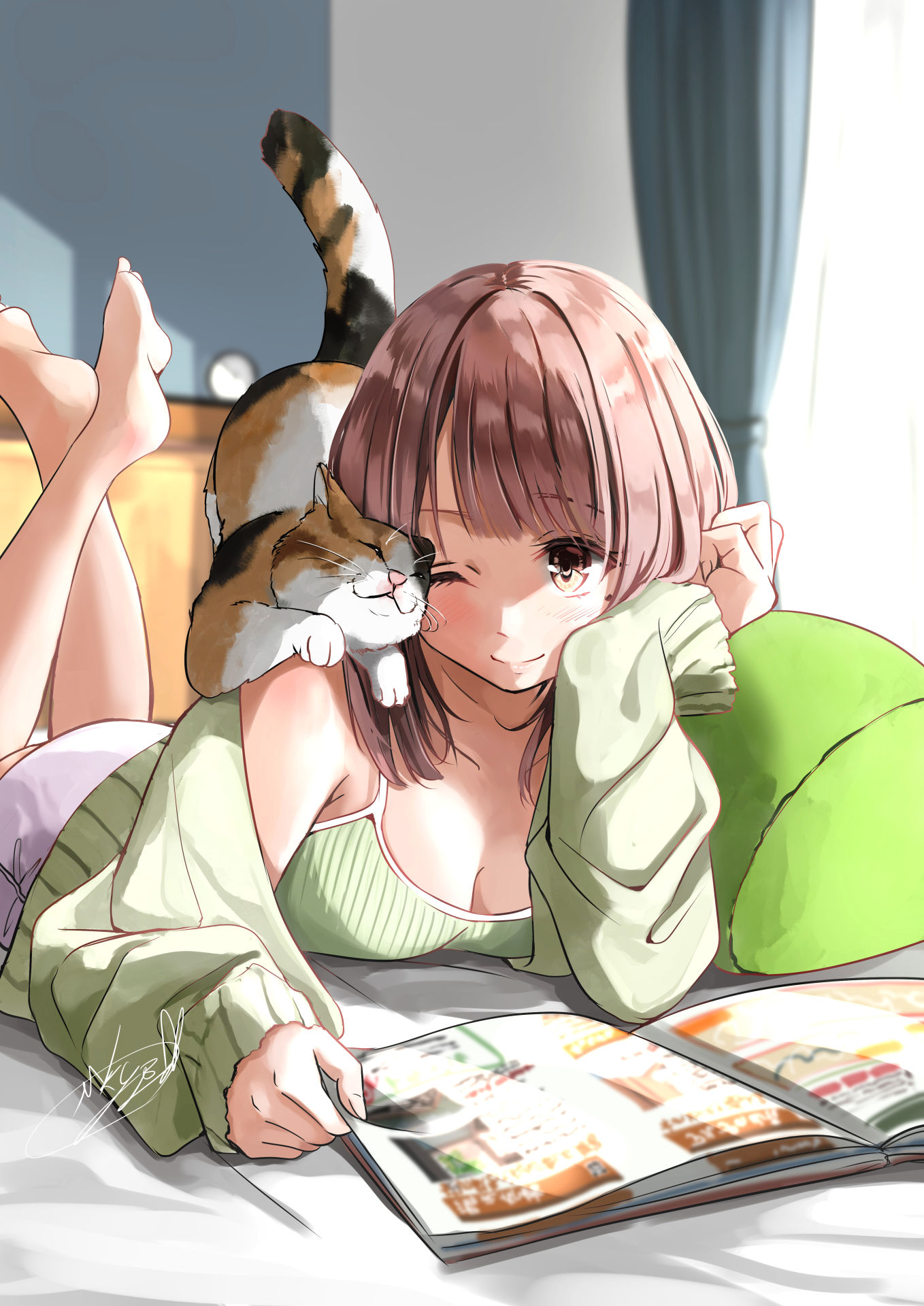 猫すり插画图片壁纸