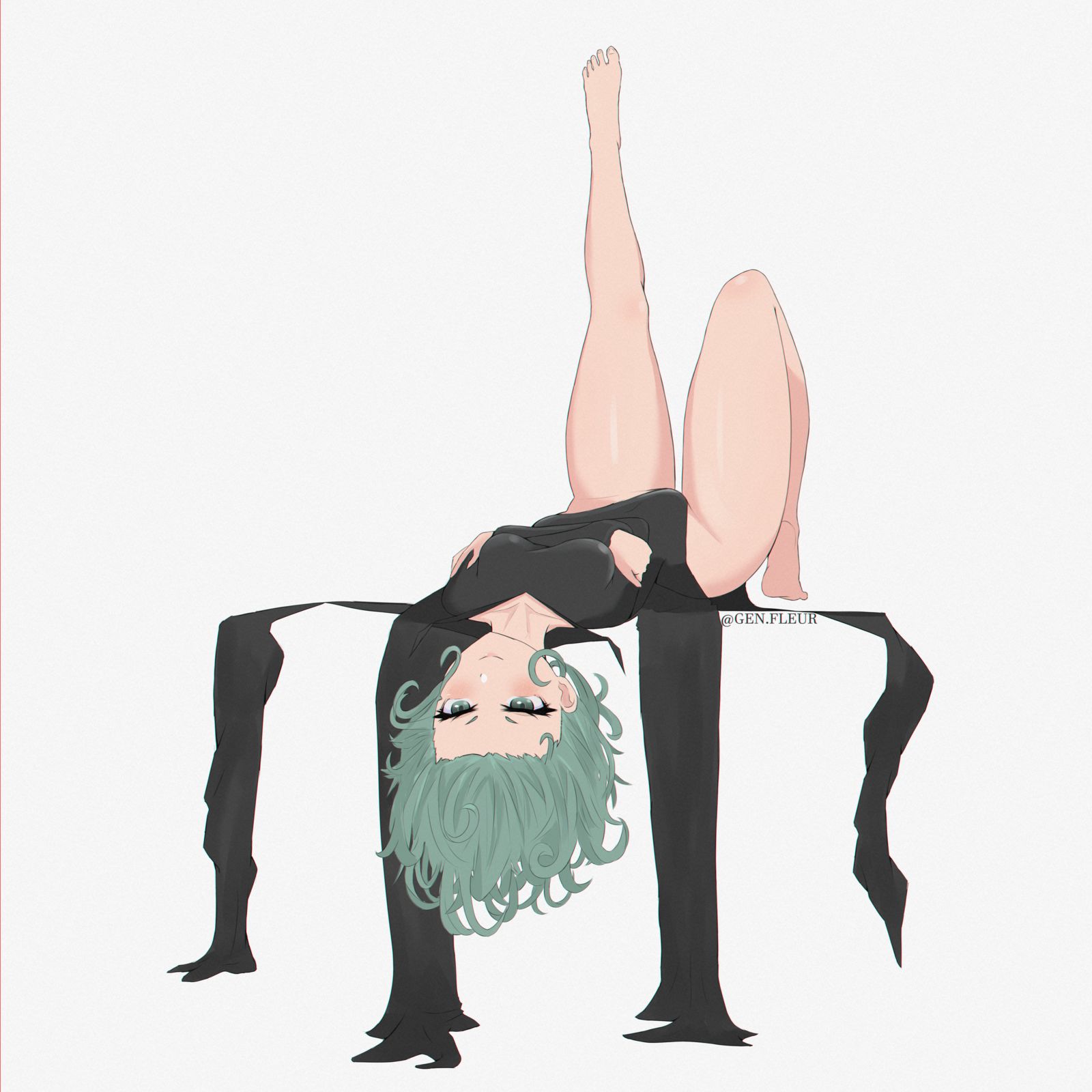 Tatsumaki bed-魅惑的大腿ass