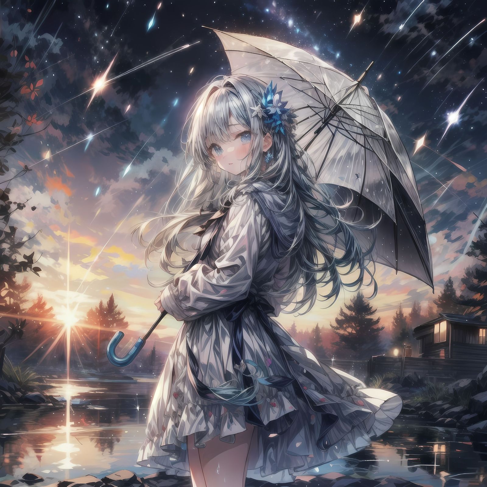 星空雨-温暖二次元风二次元二次元风