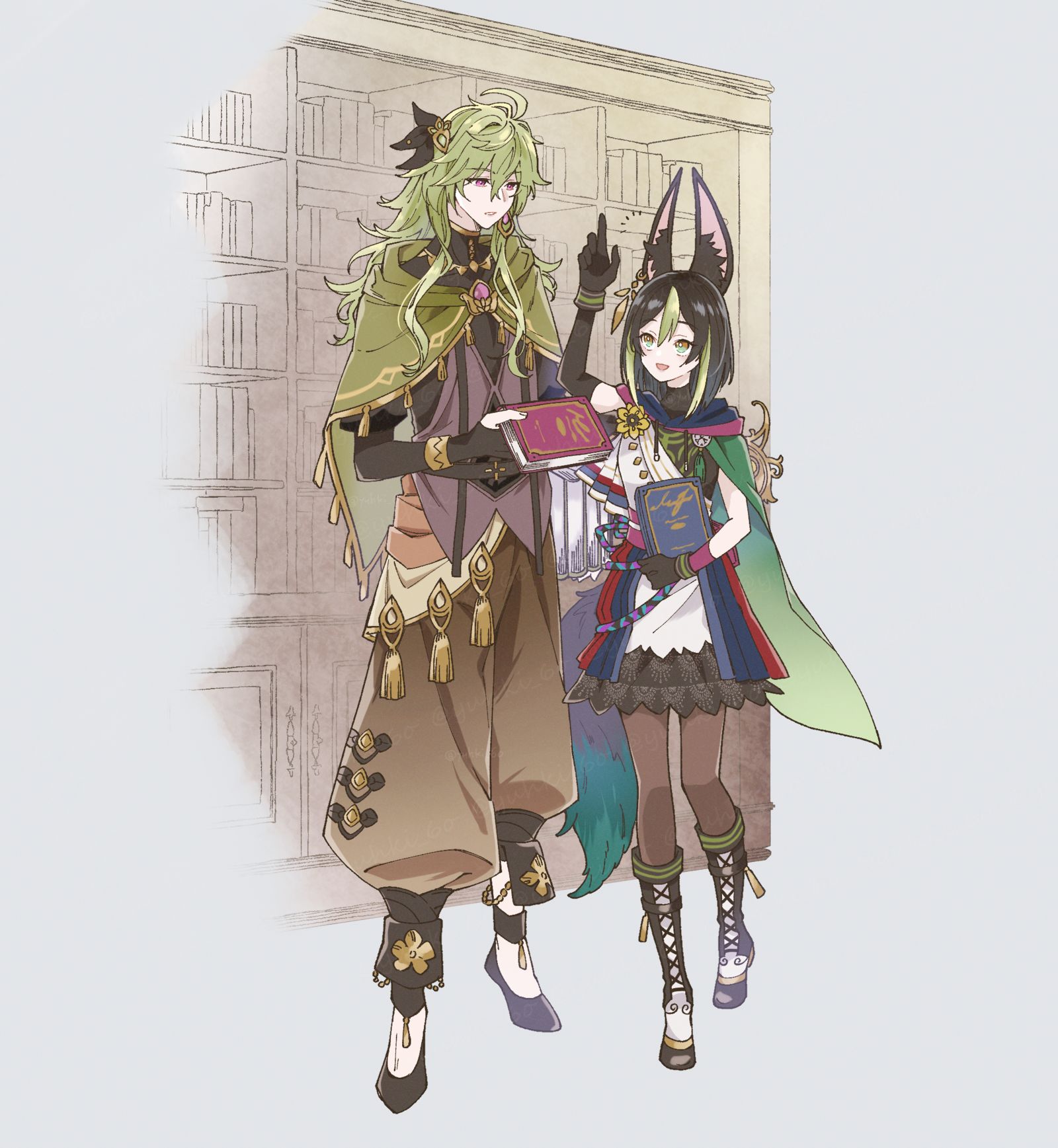 【男女逆転】コレイ×ティナリ头像同人高清图