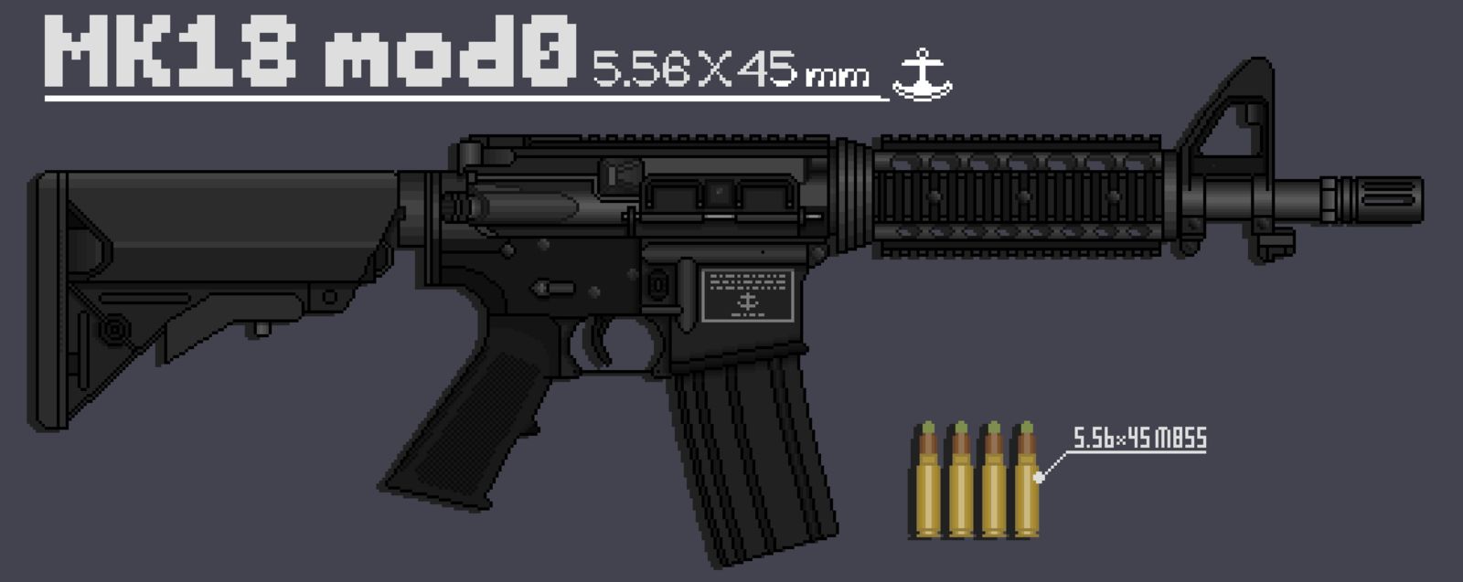 mk18 mod0-武器横图