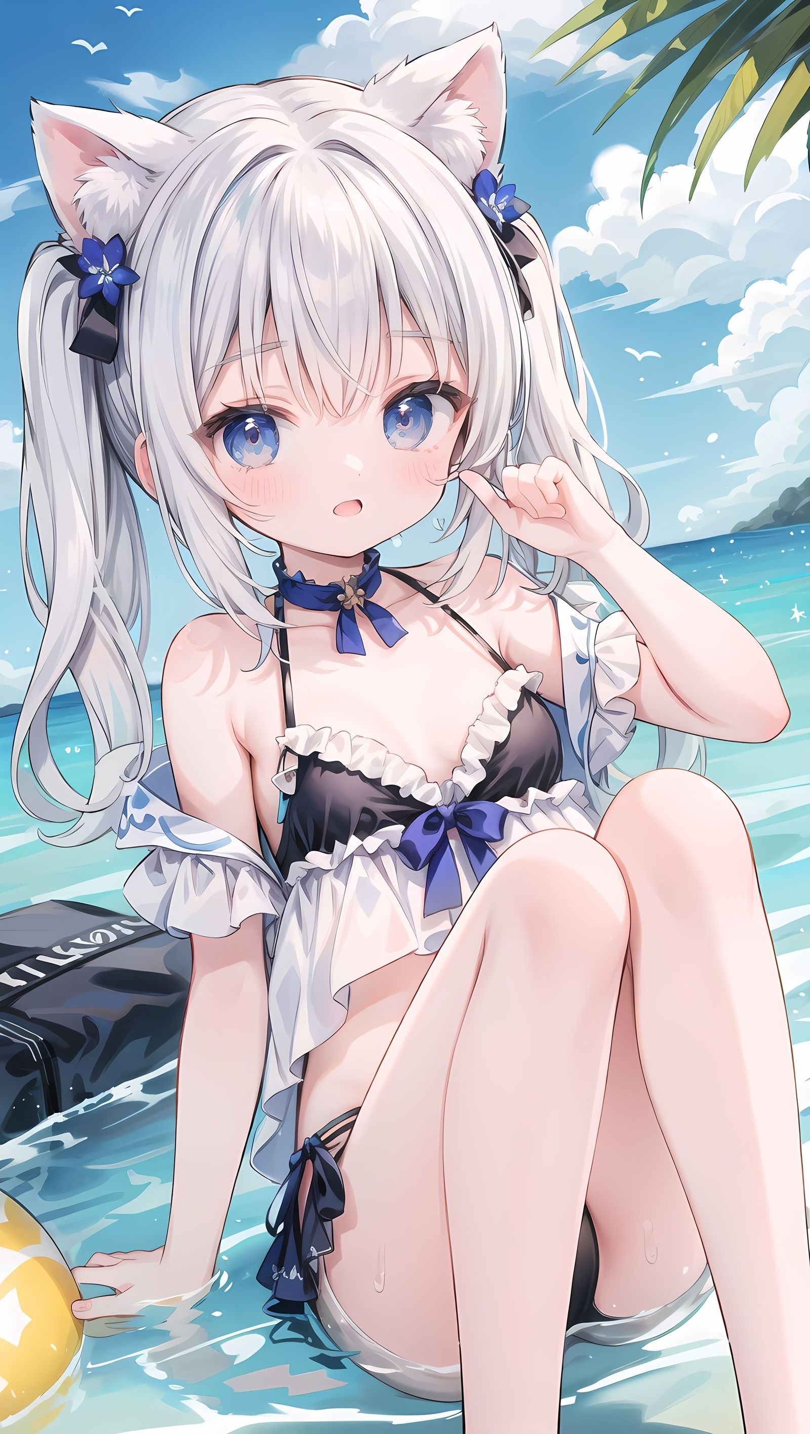 娇小ai萝莉-二次元萌妹ai绘画生成