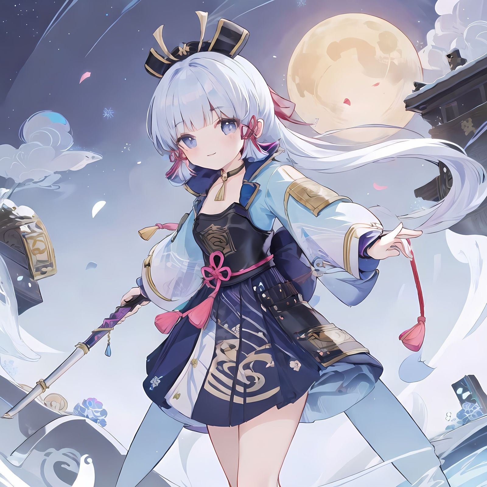 神里绫华-二次元萌妹神里绫华头像