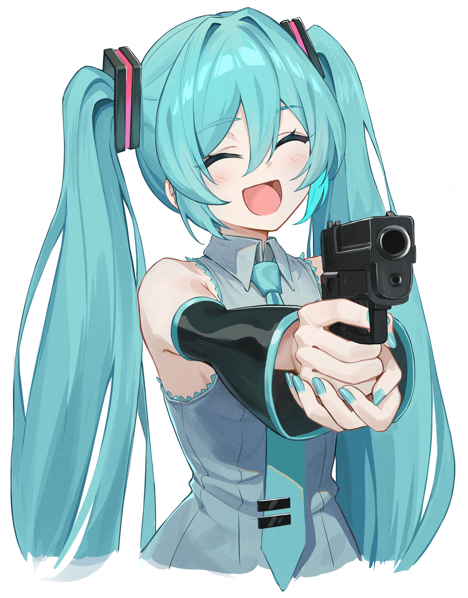Hatsune miku (no context)插画图片壁纸