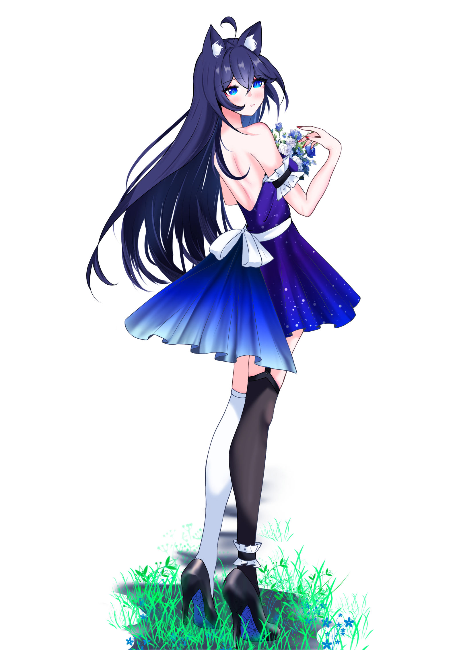 白夜的礼服-猫耳猫娘猫娘