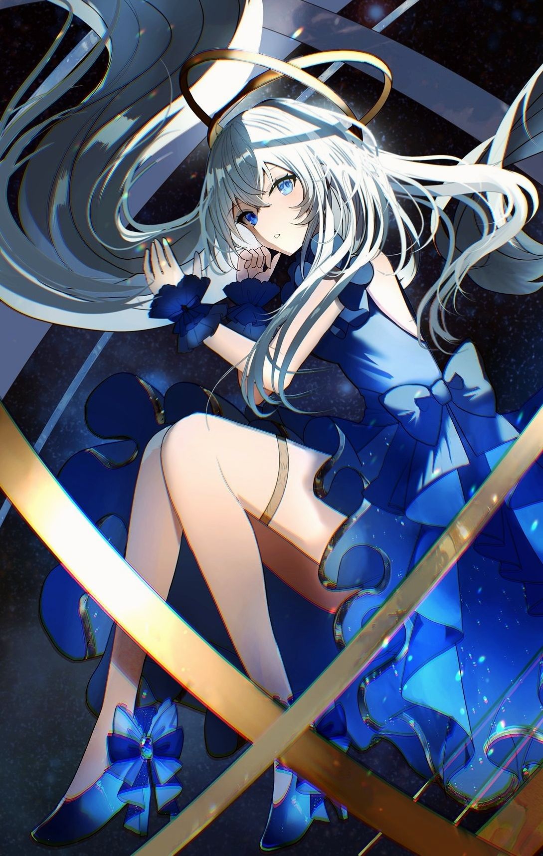 宇宙少女插画图片壁纸