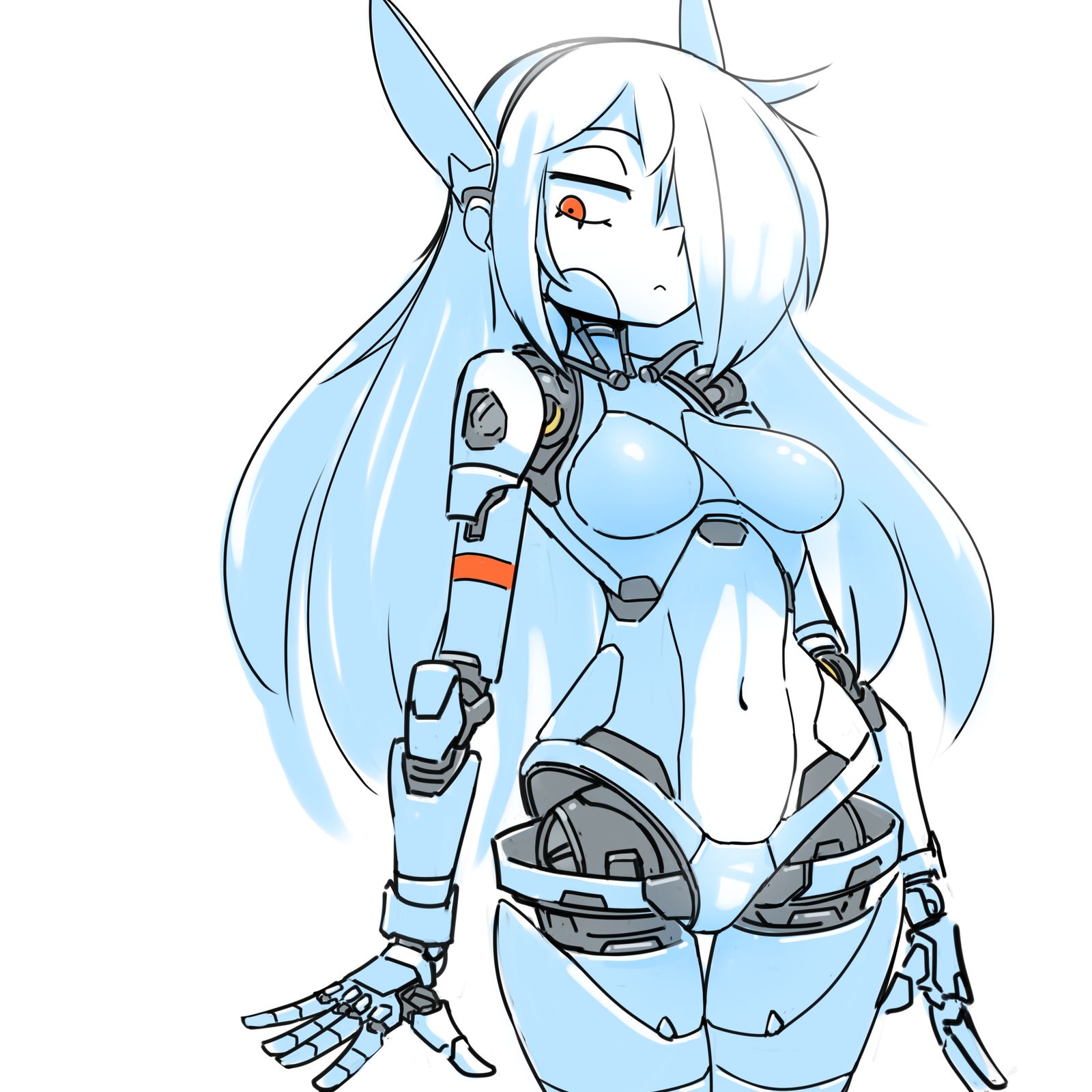 Robot girl-安卓机械暴露
