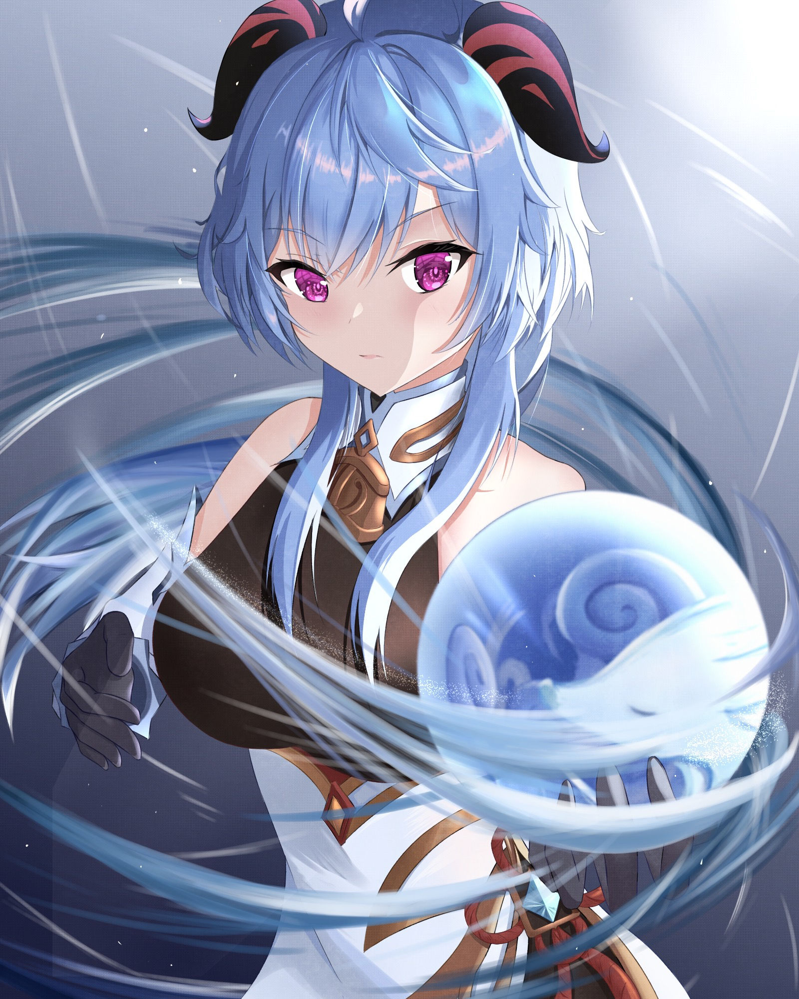 甘雨插画图片壁纸