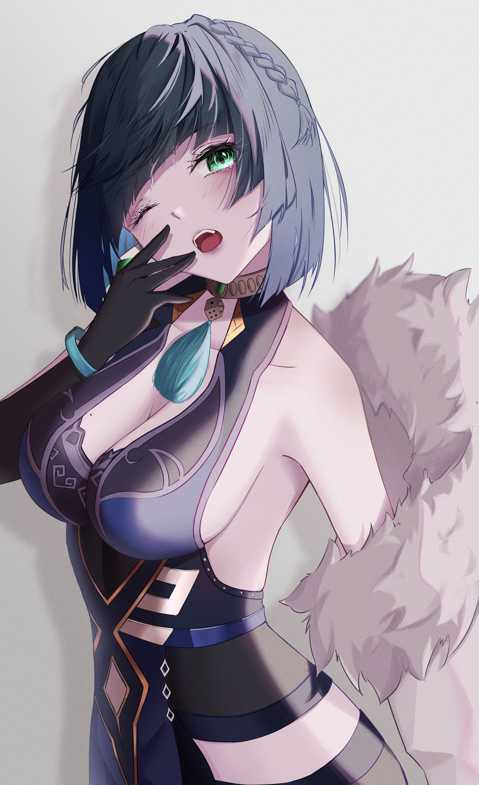 夜蘭-巨乳女孩子