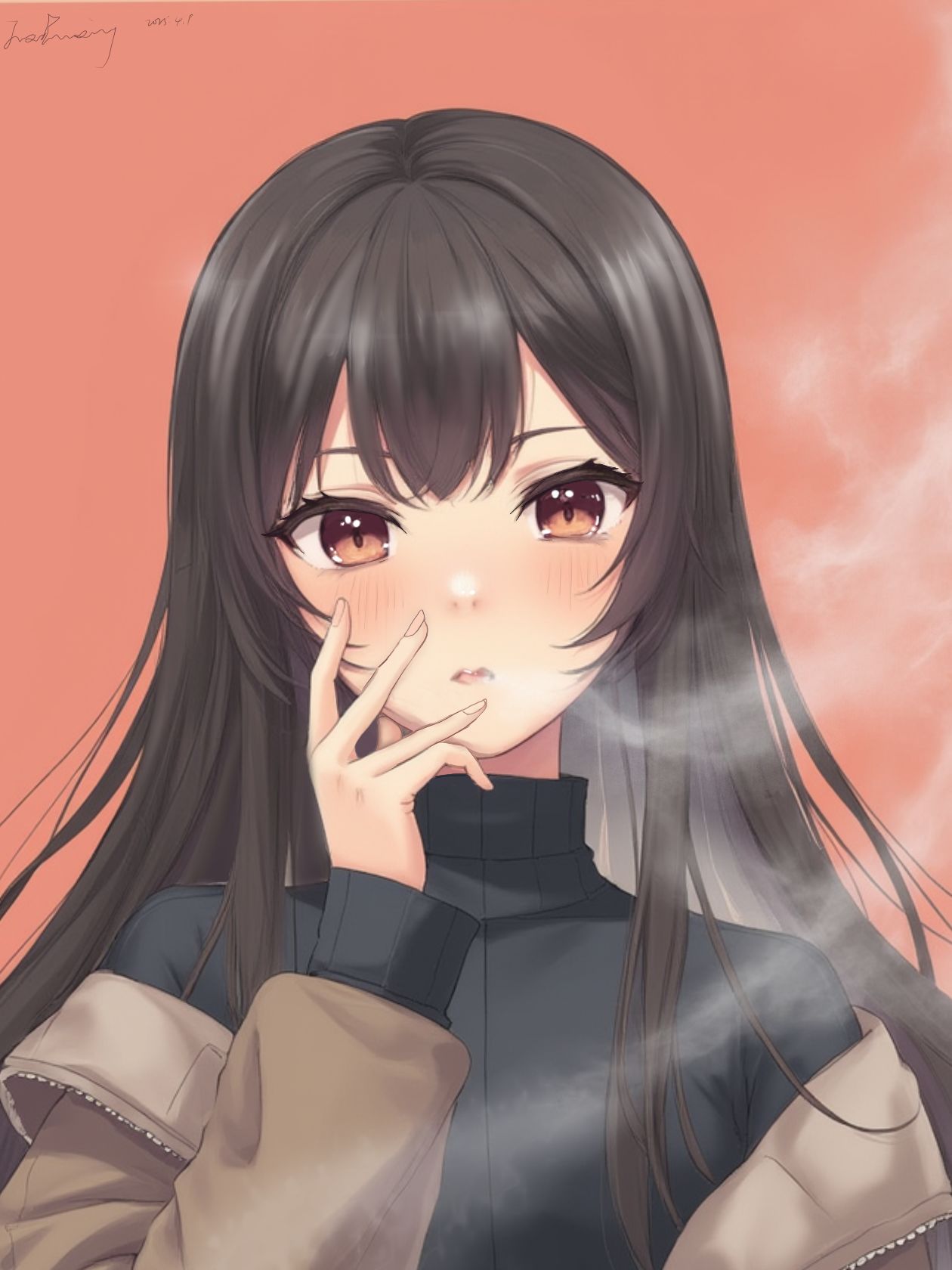 学姐插画图片壁纸