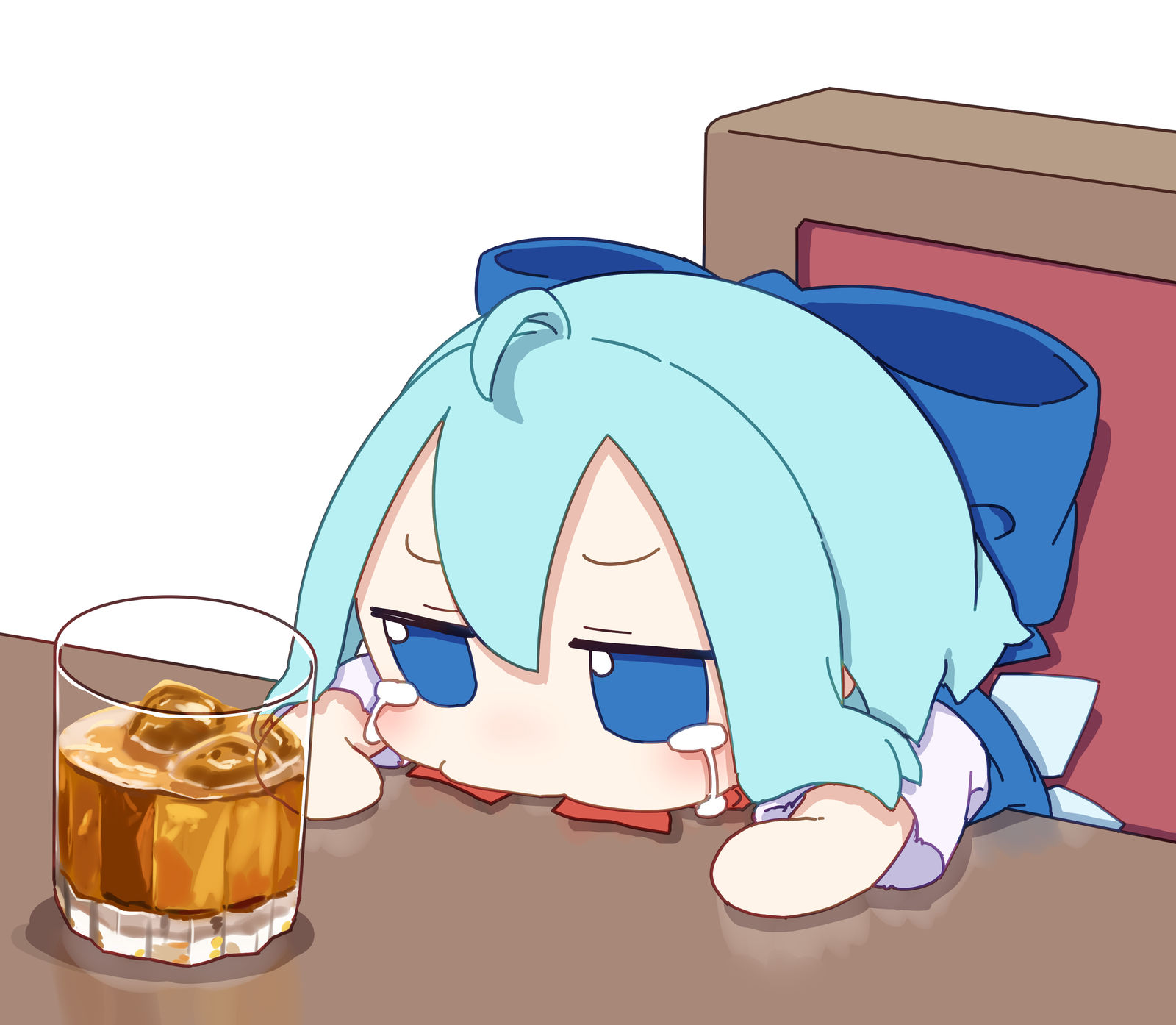 麦茶插画图片壁纸