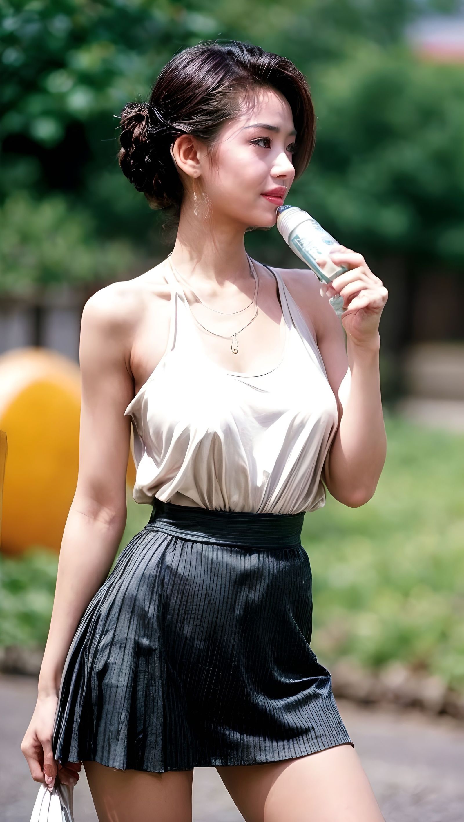 想和你一起虚度整个夏天插画图片壁纸