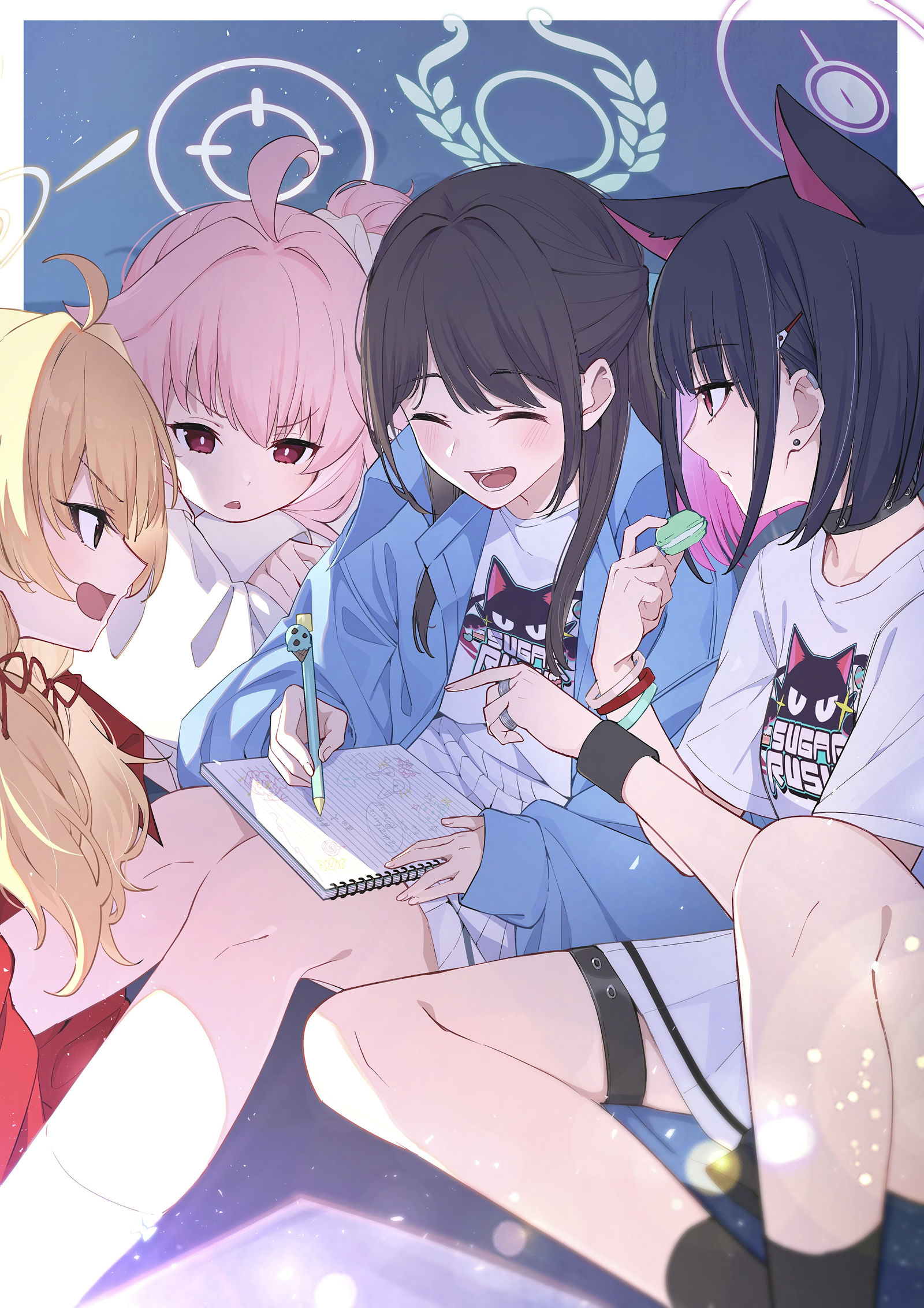 私たち色を描く插画图片壁纸