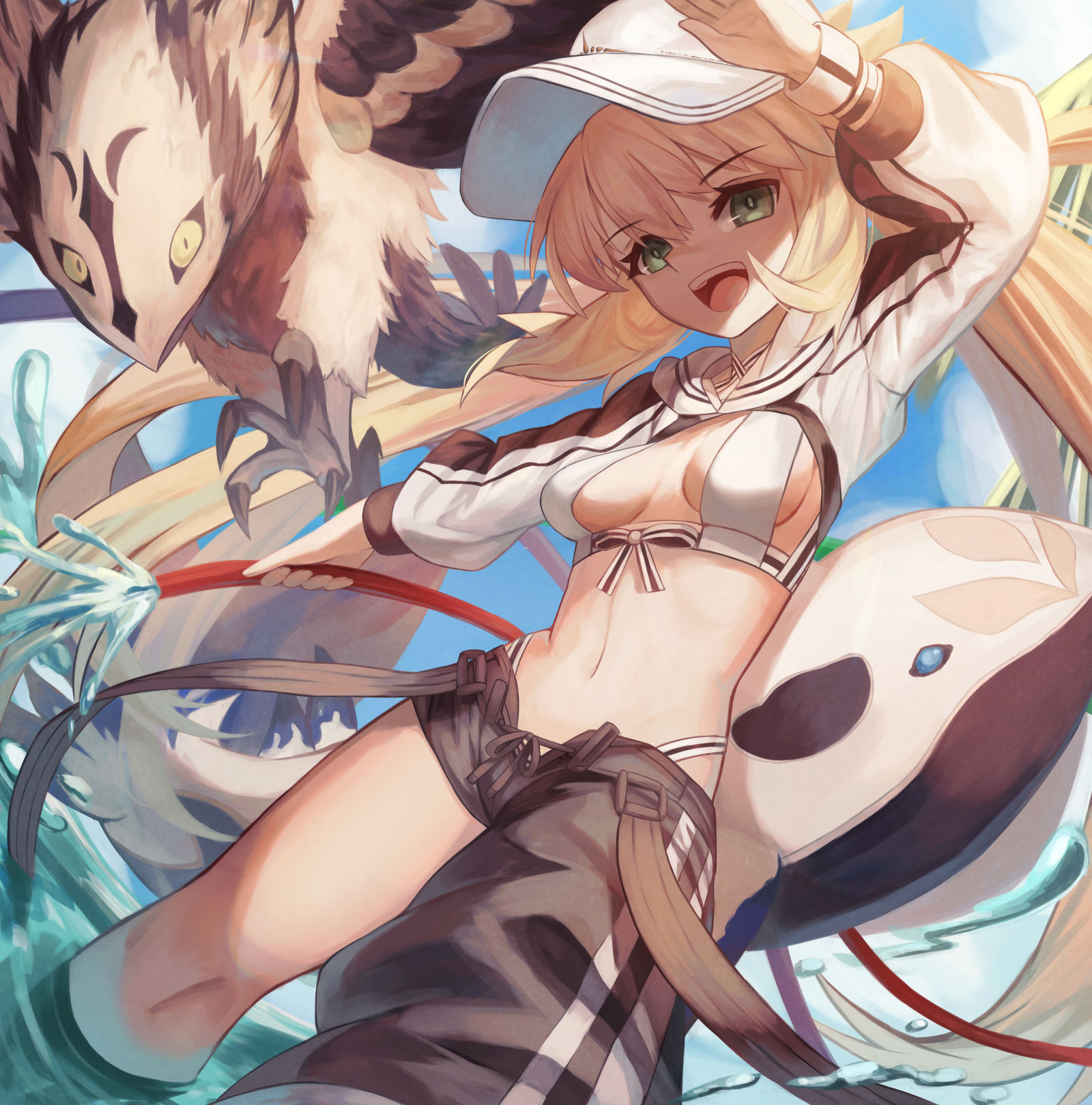 キャストリア 夏插画图片壁纸