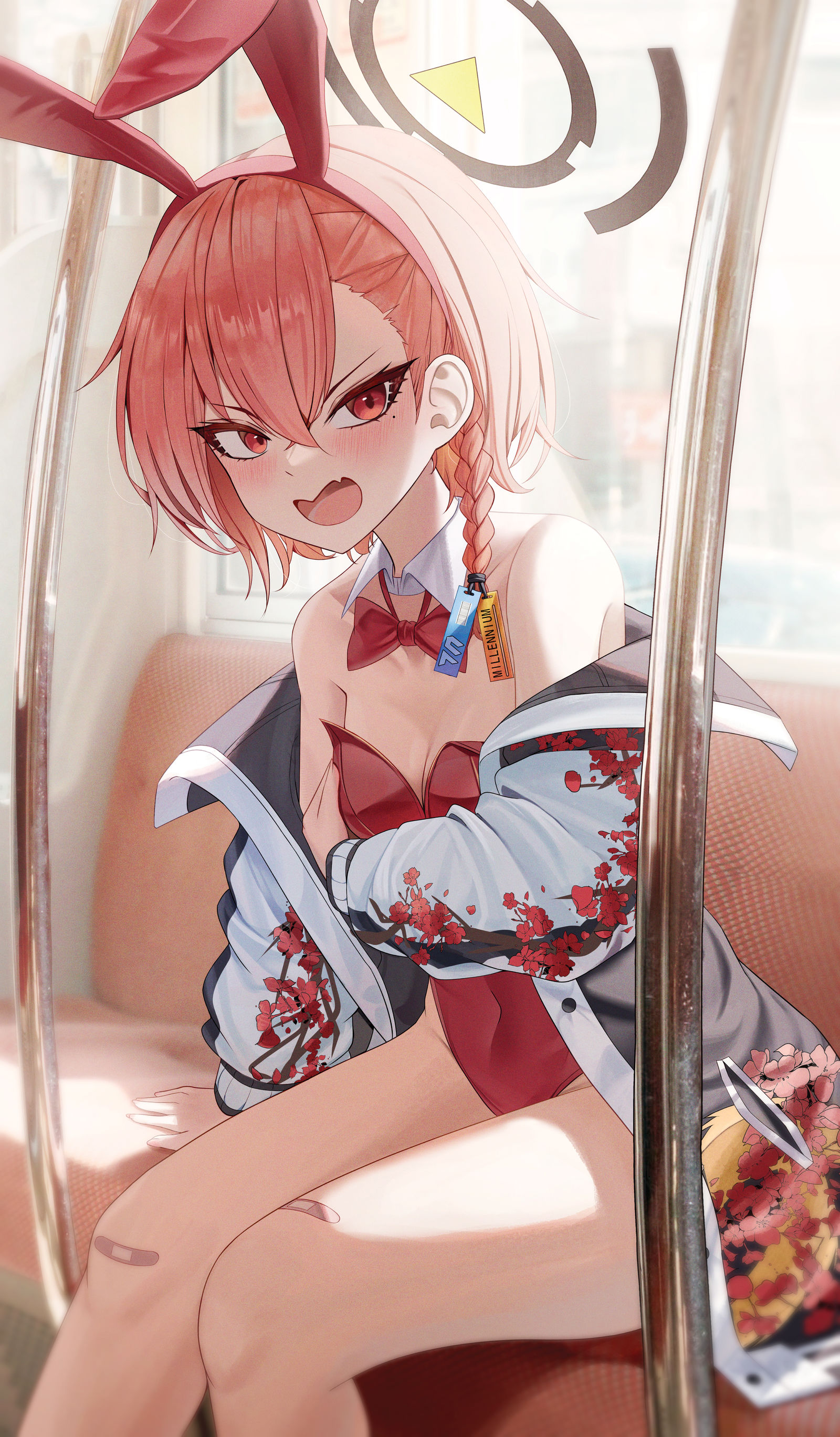 Way to school插画图片壁纸