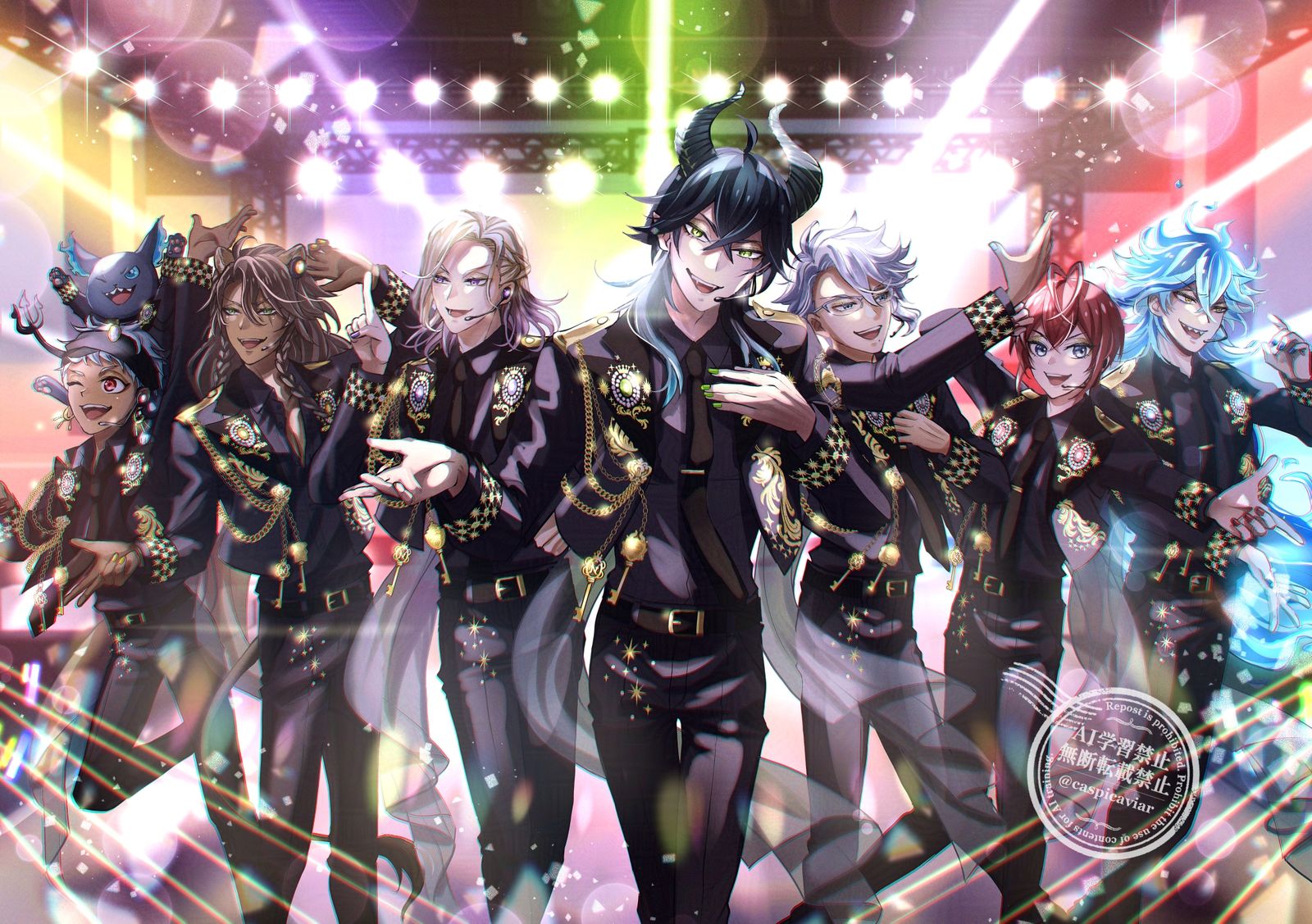 祝・ツイステ5周年！插画图片壁纸