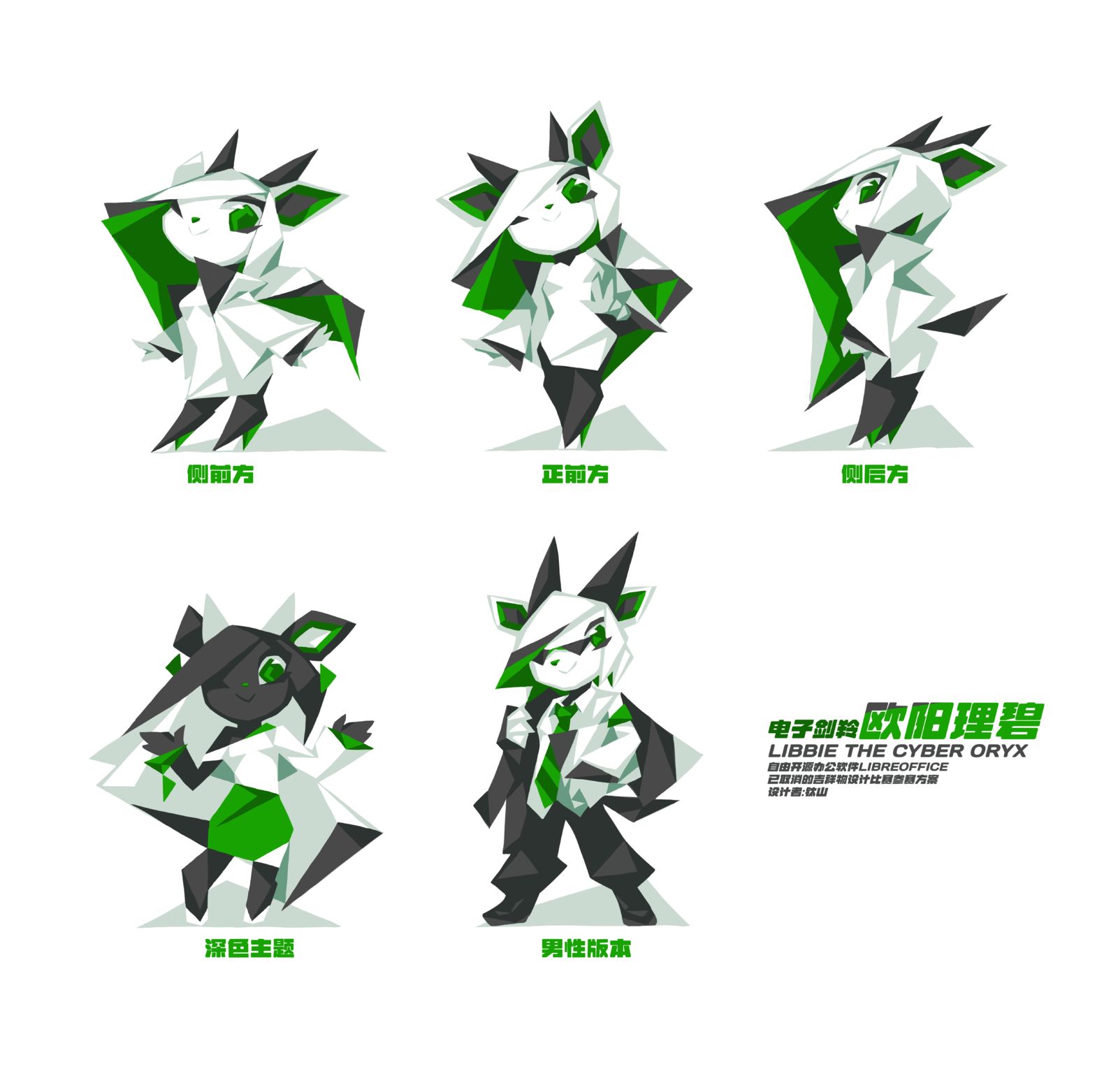 电子剑羚欧阳理碧 (Libbie)头像同人高清图