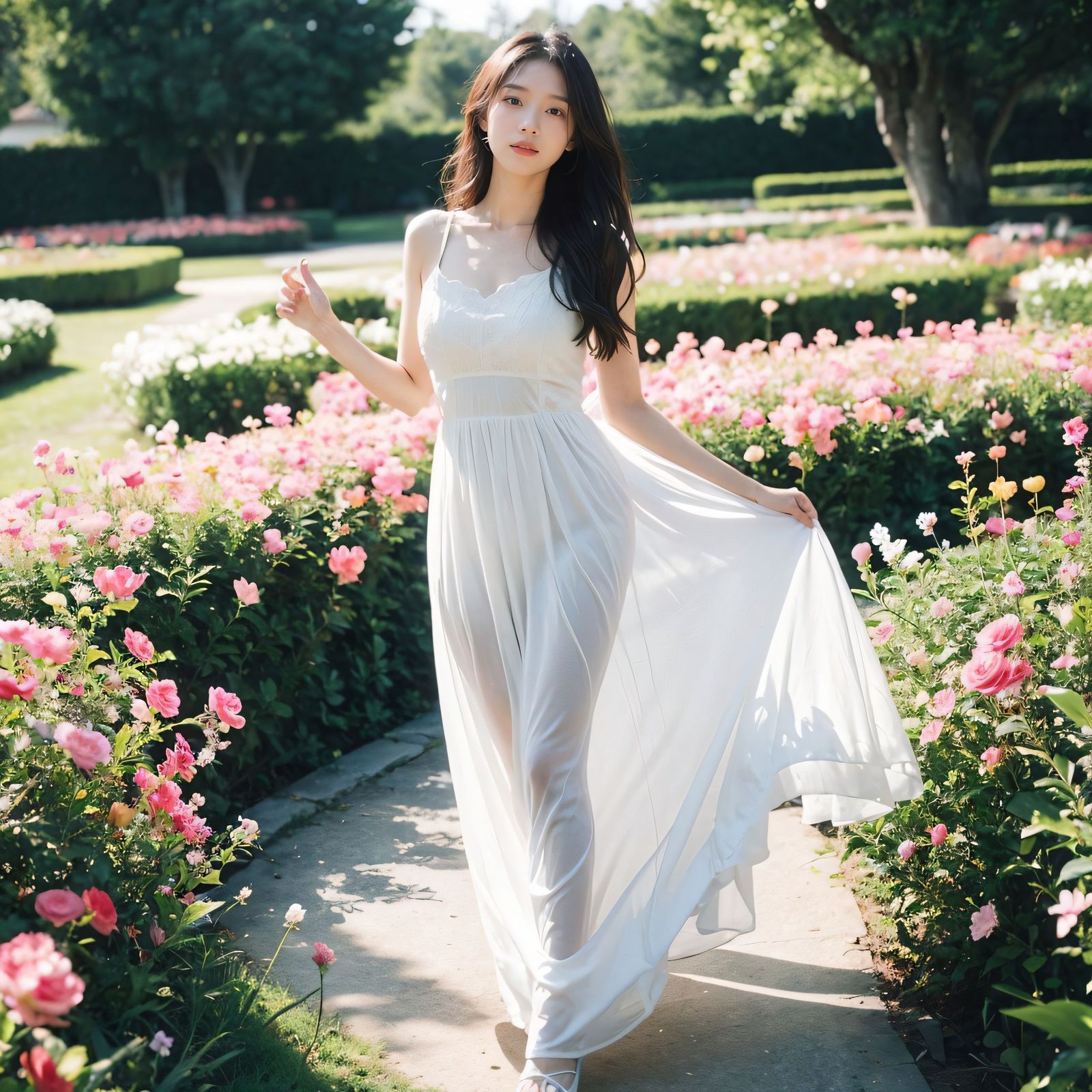 美女如花头像同人高清图