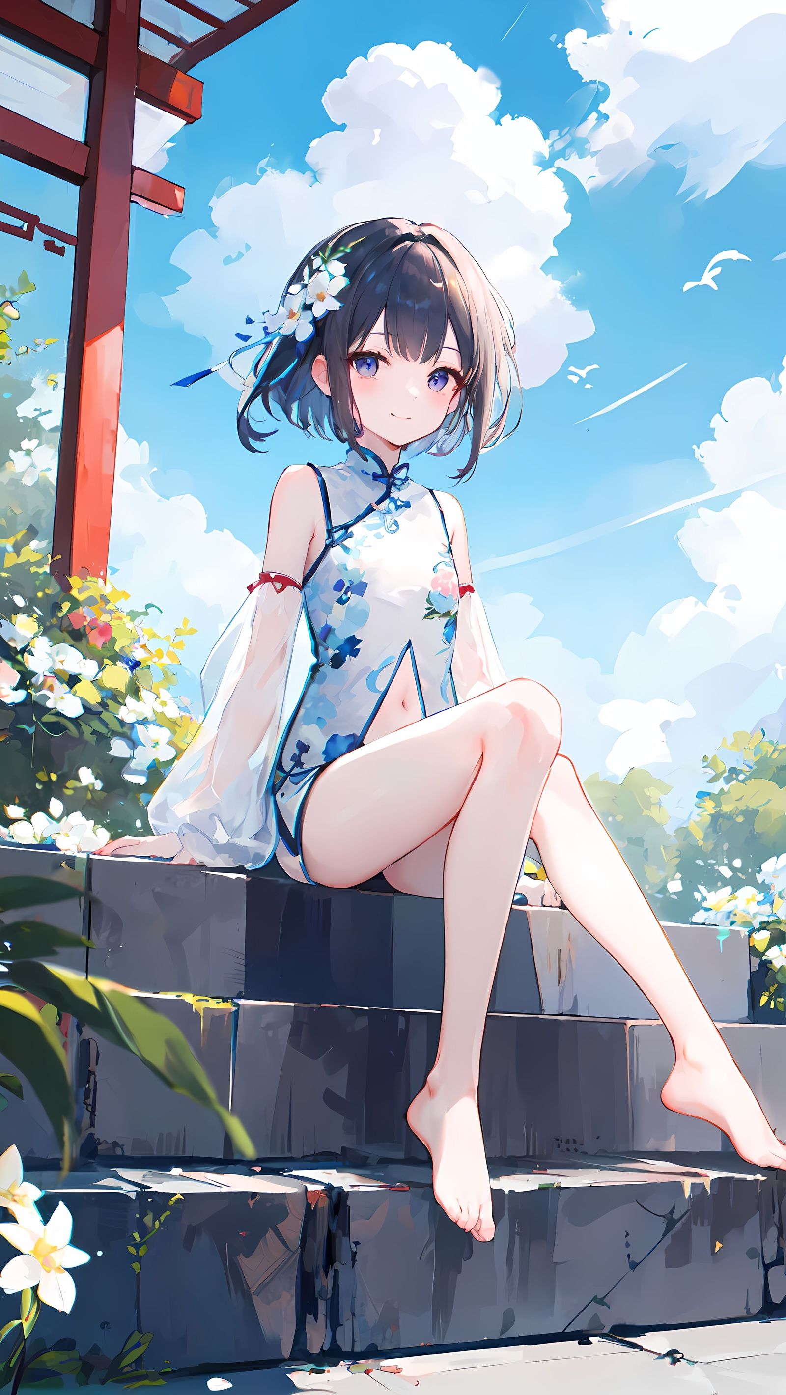 旗袍少女头像同人高清图