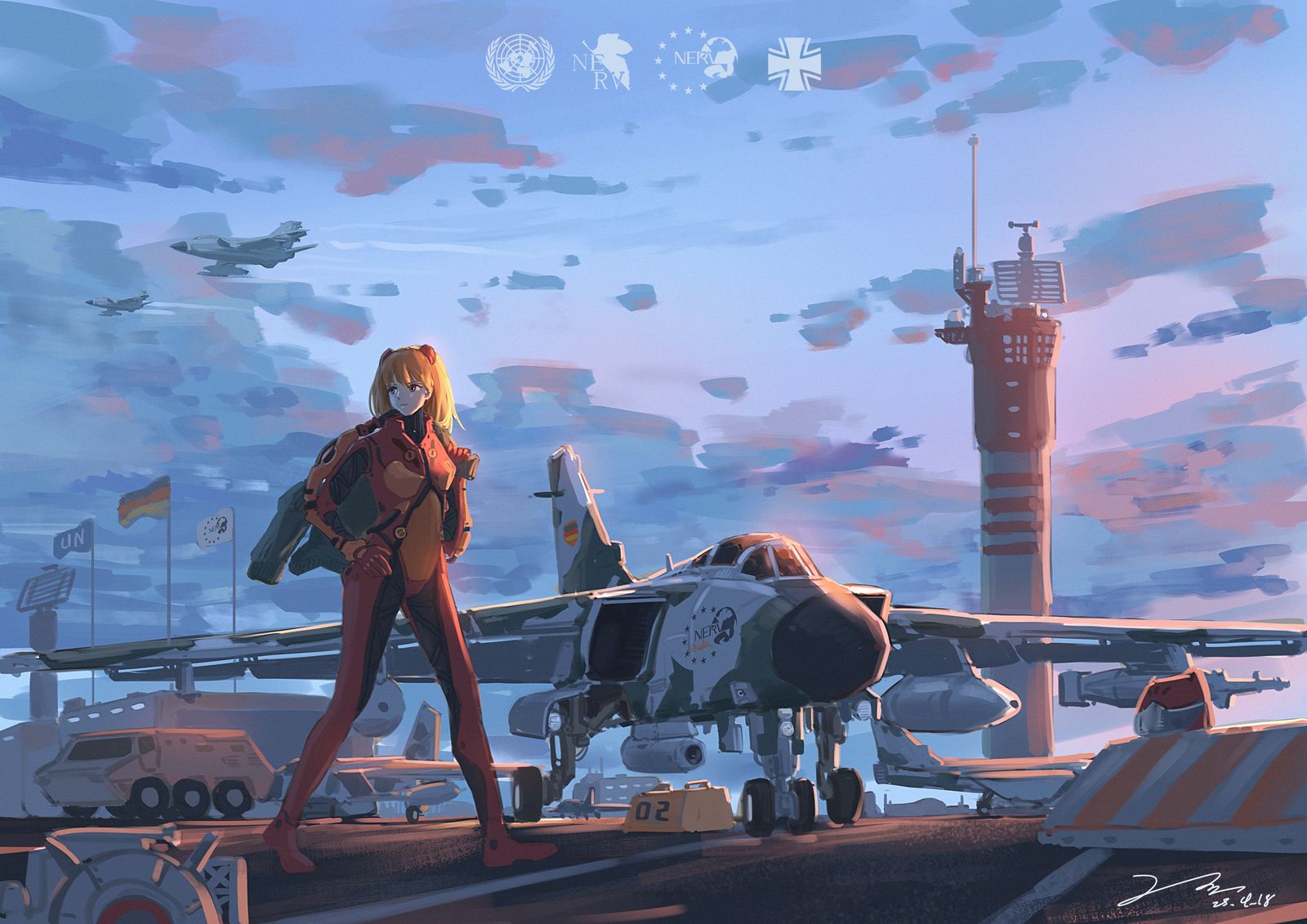 Asuka and Tornado