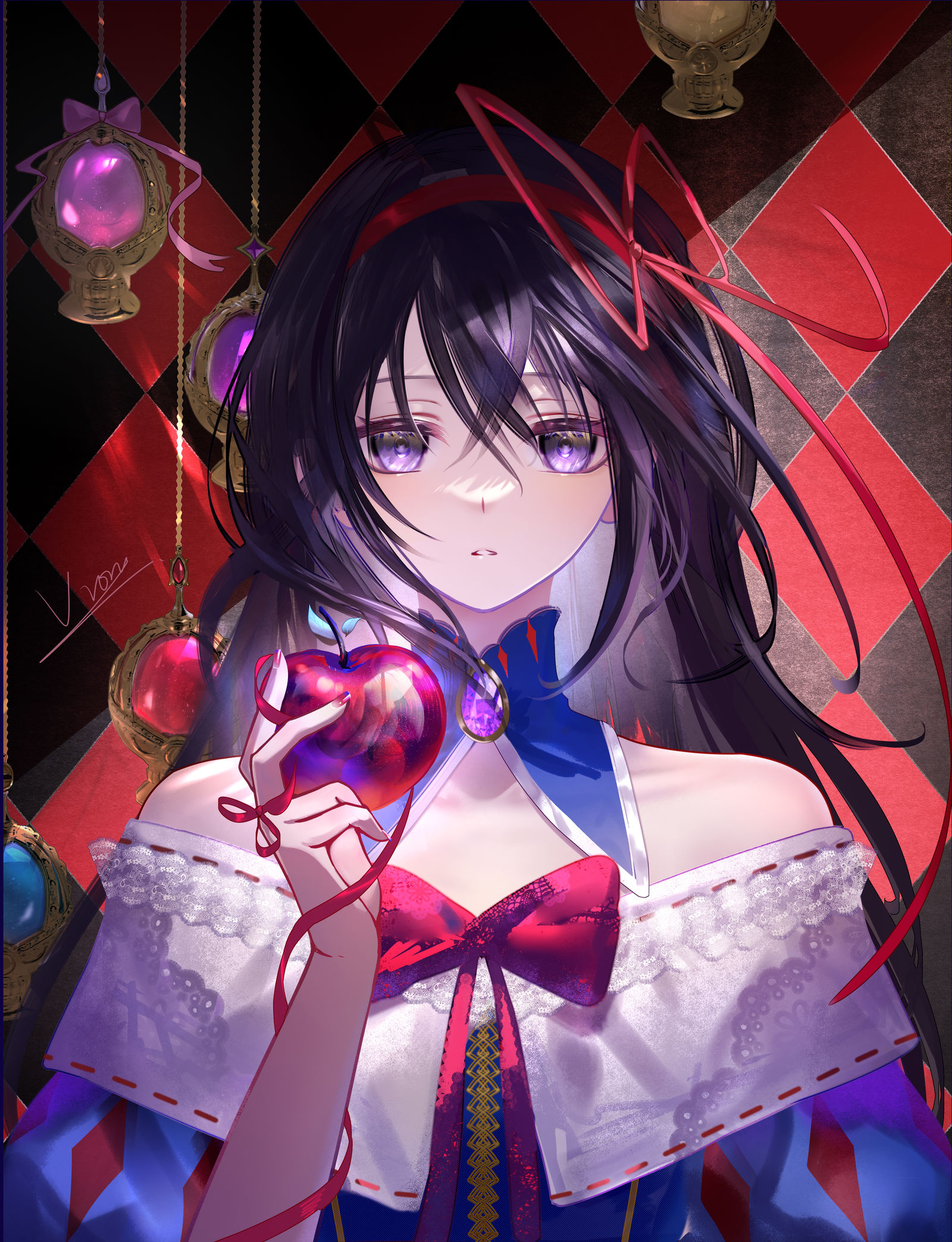 day16 白雪晓美焰插画图片壁纸