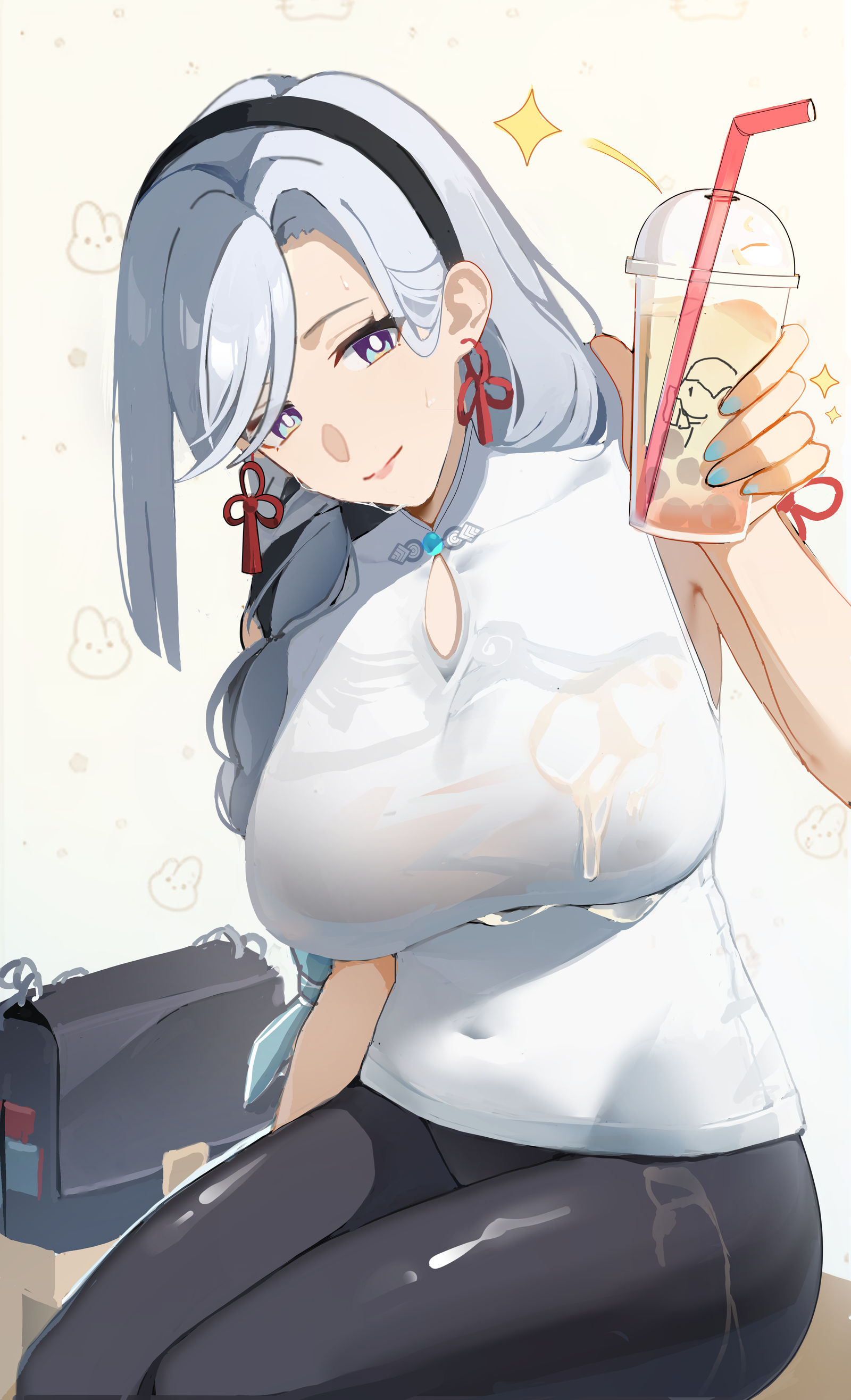 画了申鹤-原神申鹤