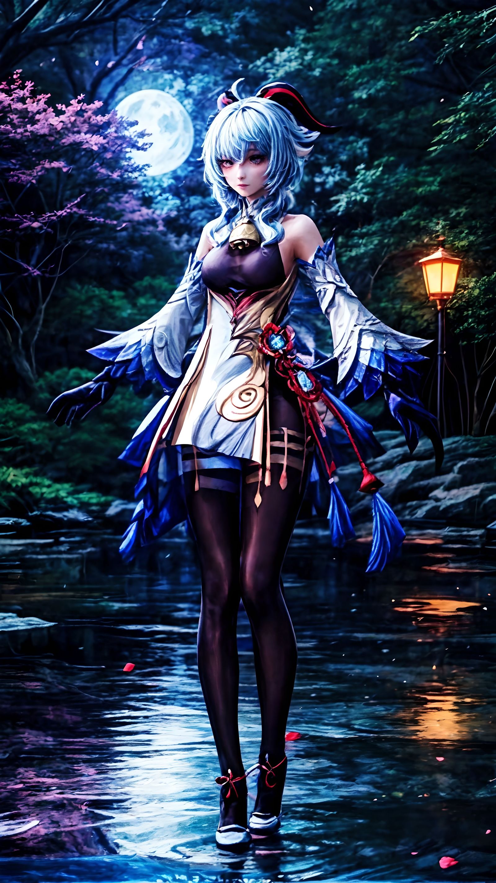 精美甘雨壁纸插画图片壁纸