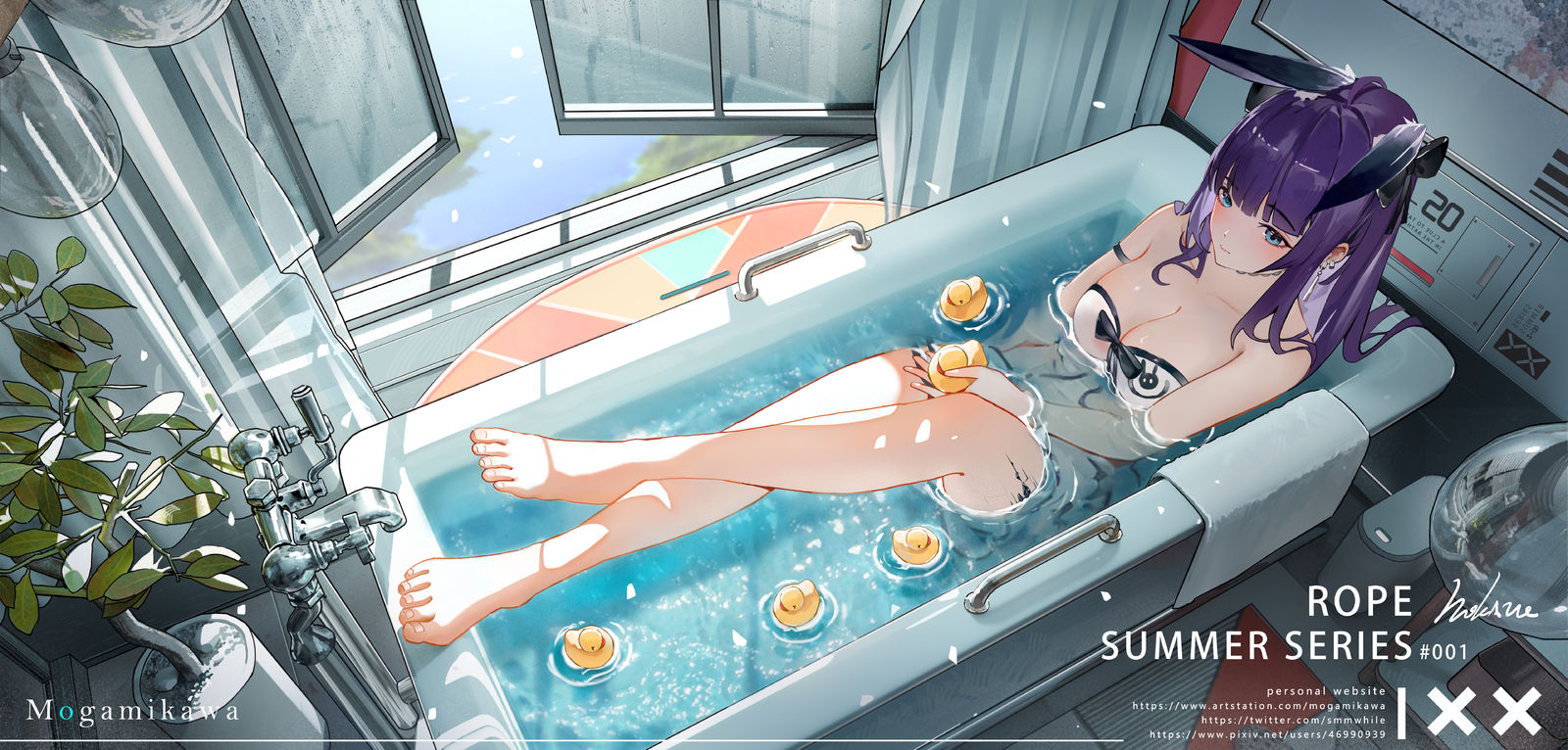 明日方舟-暗索-同人插画图片壁纸