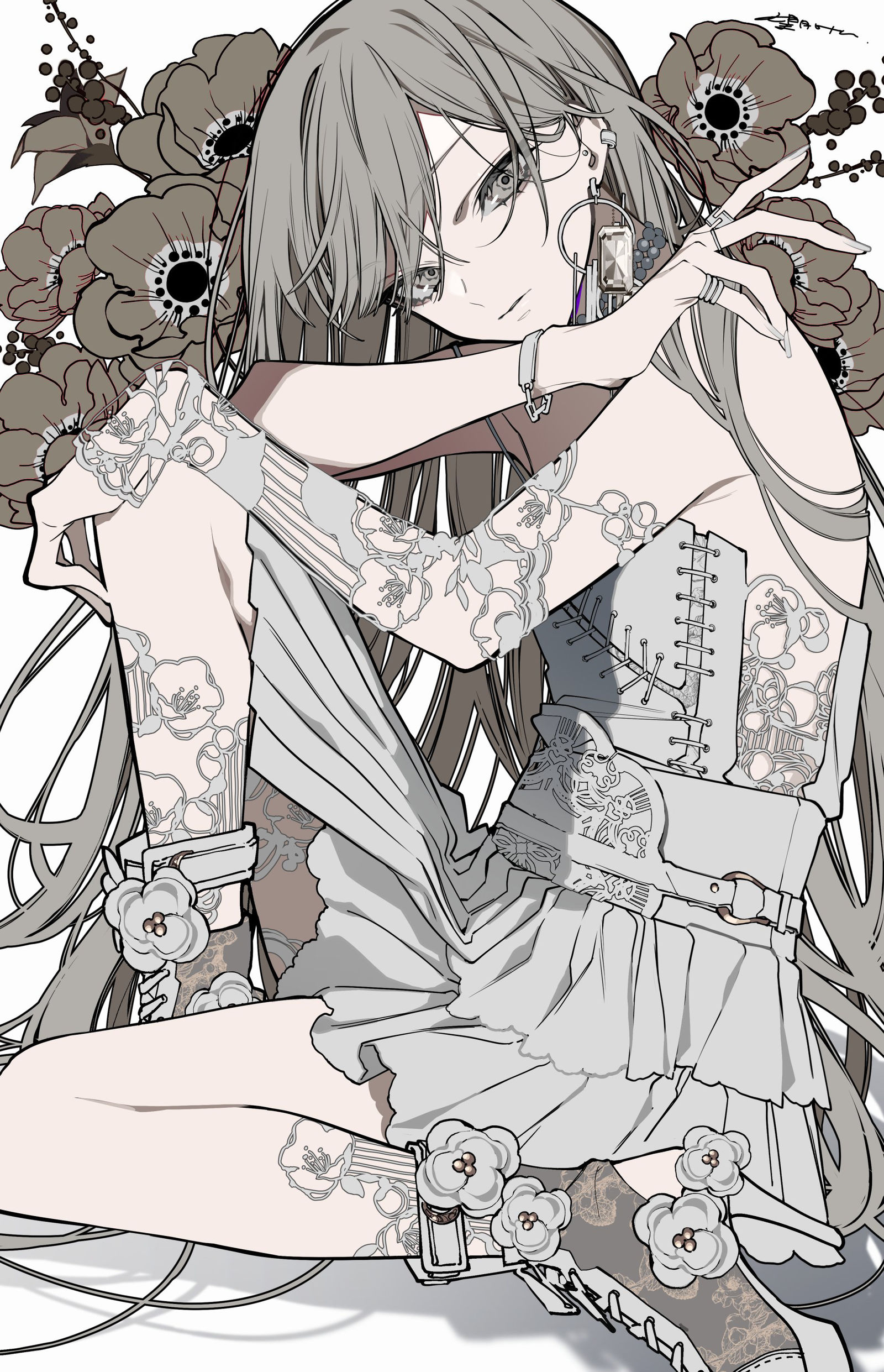 花插画图片壁纸