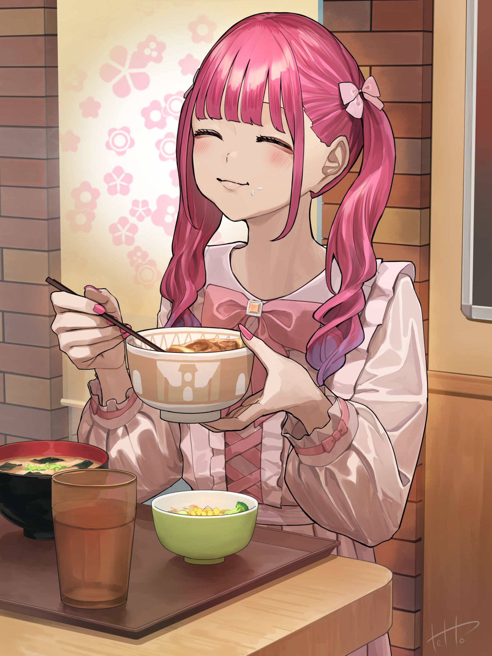 お腹すいてる幼馴染に牛丼を奢ってみた头像同人高清图