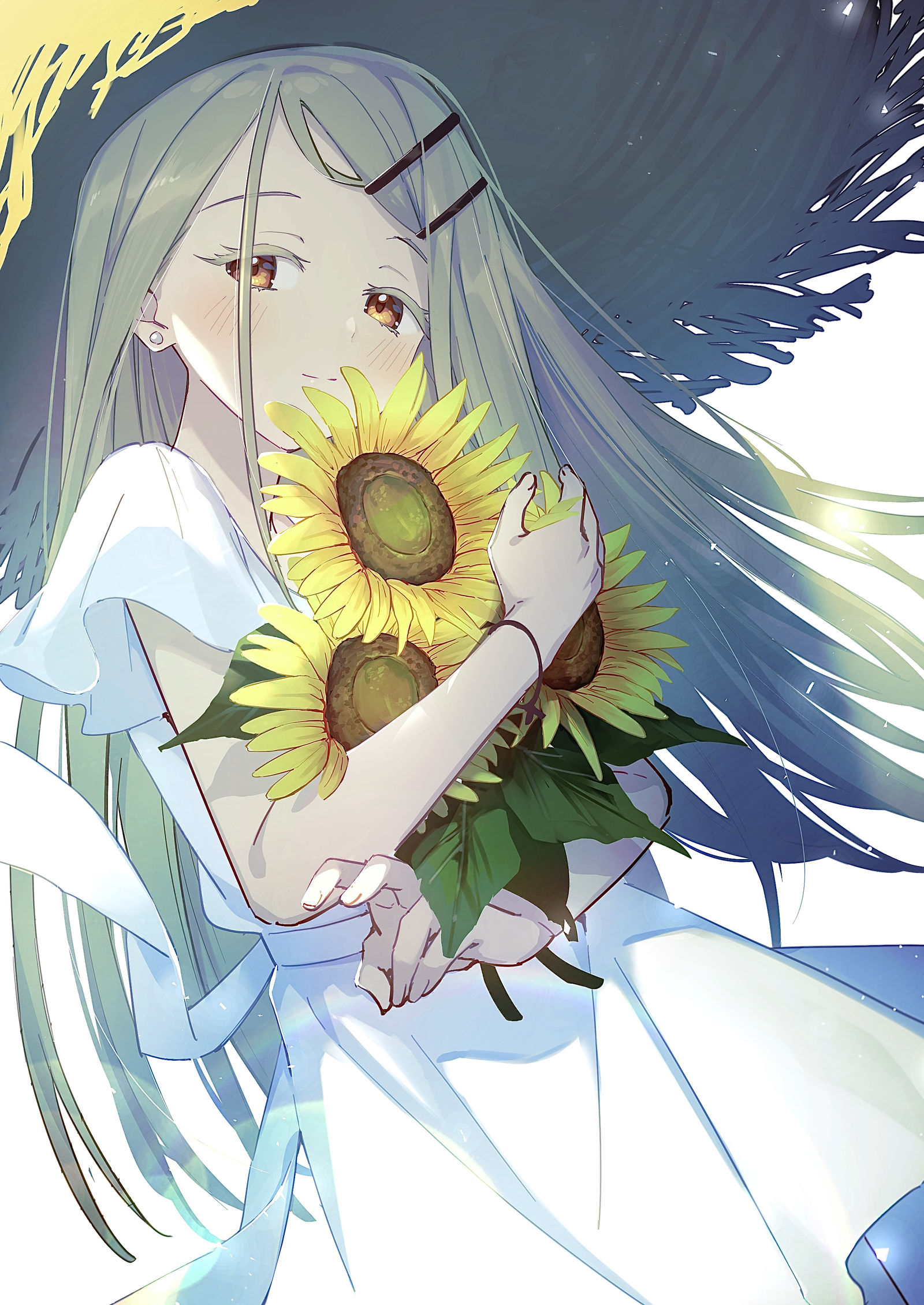 夏の篠澤さん插画图片壁纸