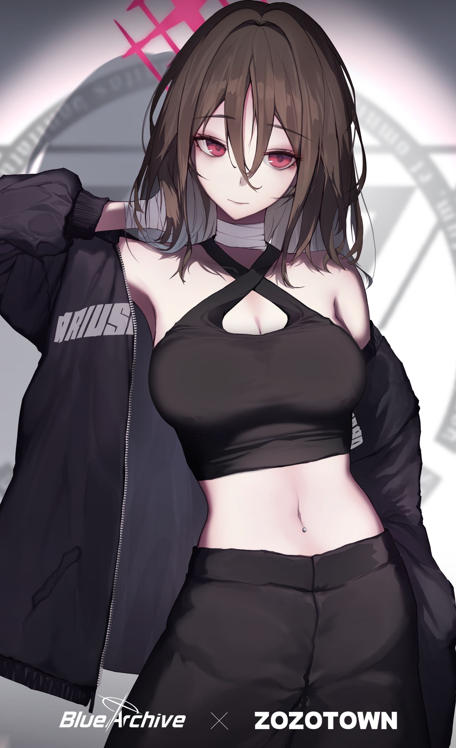 Misaki (M. hair) x ZOZOTOWN 插画图片壁纸
