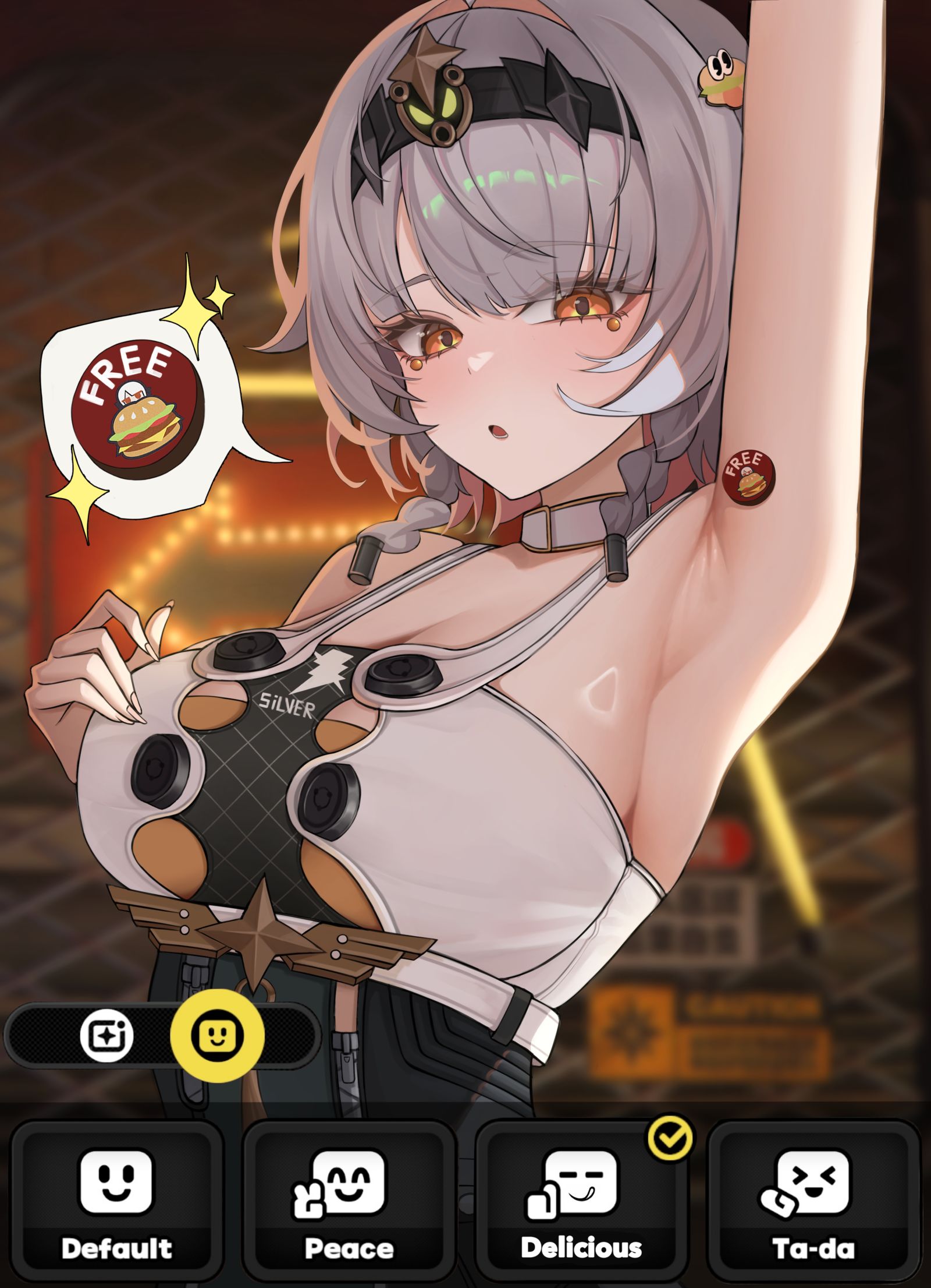 FREE BURGER! ᦂ插画图片壁纸