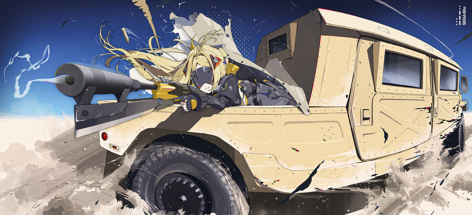 ✦ ZZZ Gear 13. Trigger / HMMWV