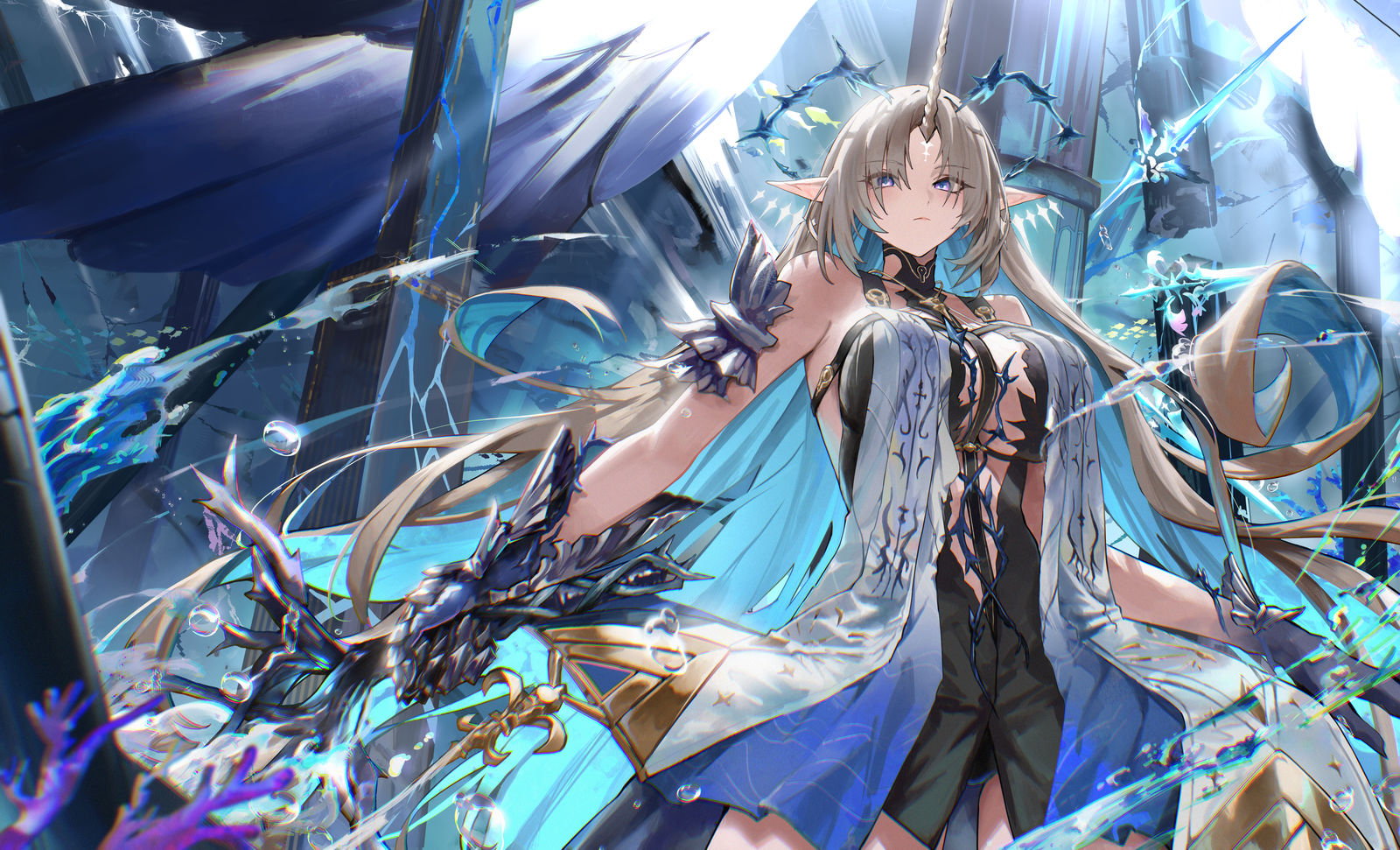 芙露德莉斯插画图片壁纸