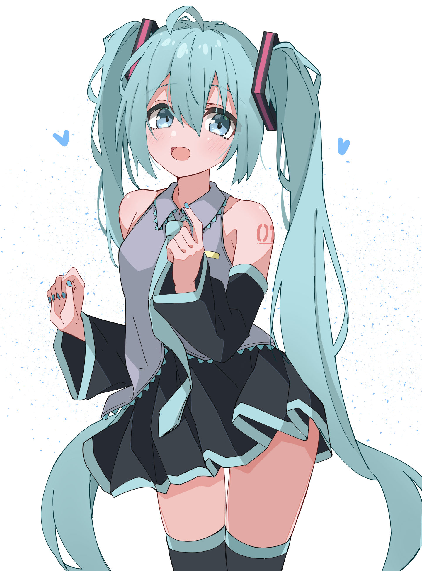 ミクさん插画图片壁纸