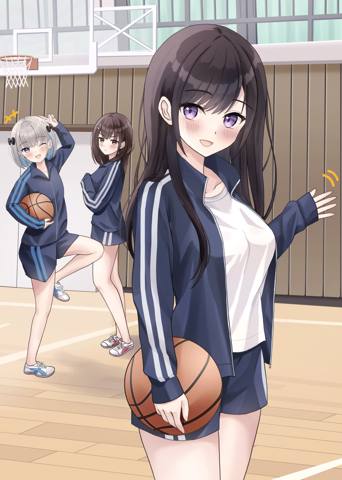 「また目が合いましたね」插画图片壁纸