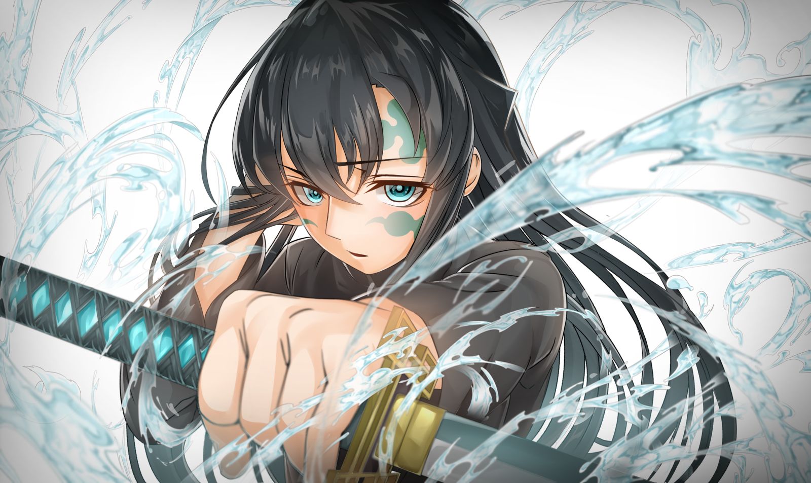 無一郎　水の呼吸if插画图片壁纸