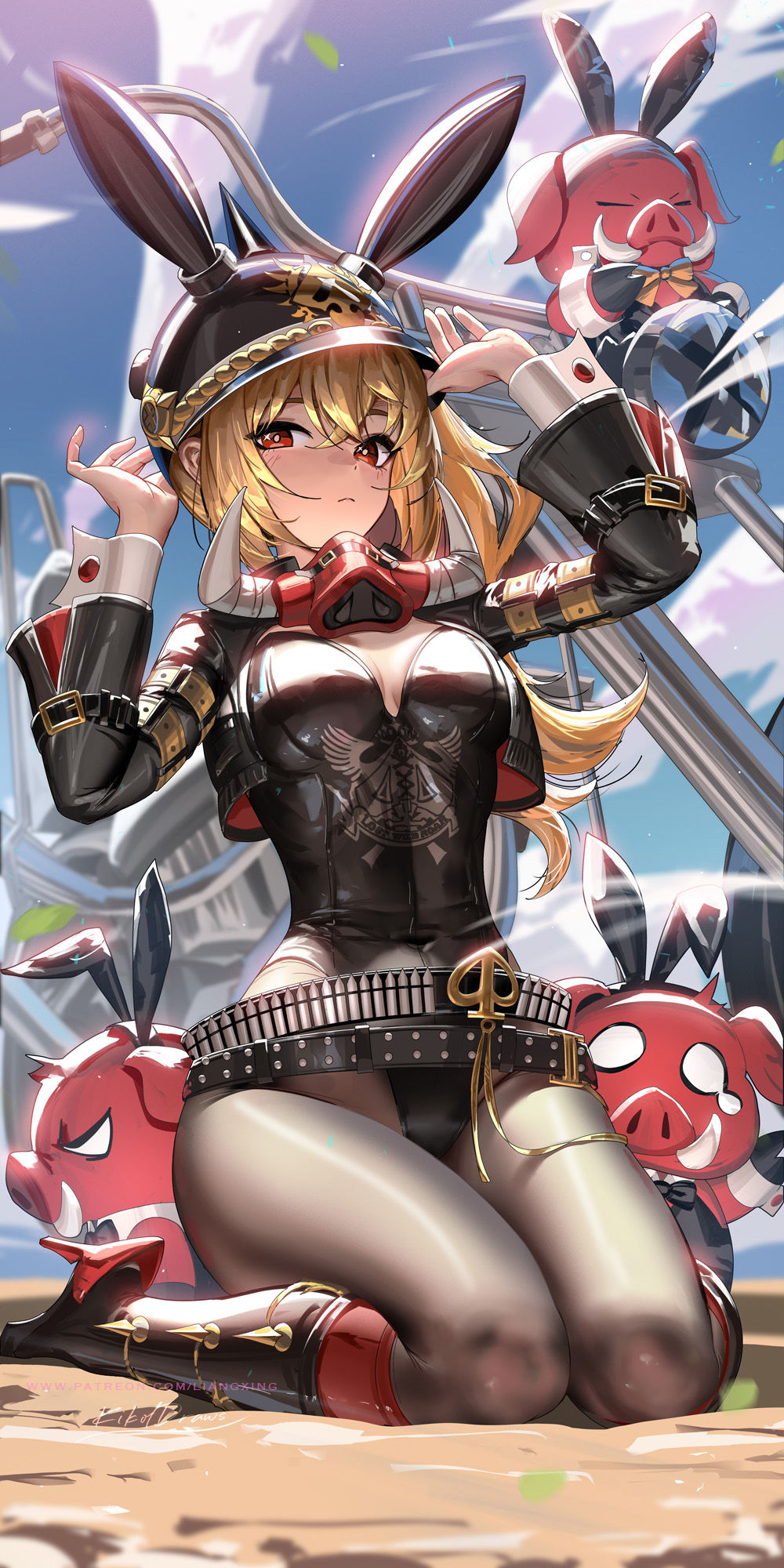 Lucy Bunny插画图片壁纸
