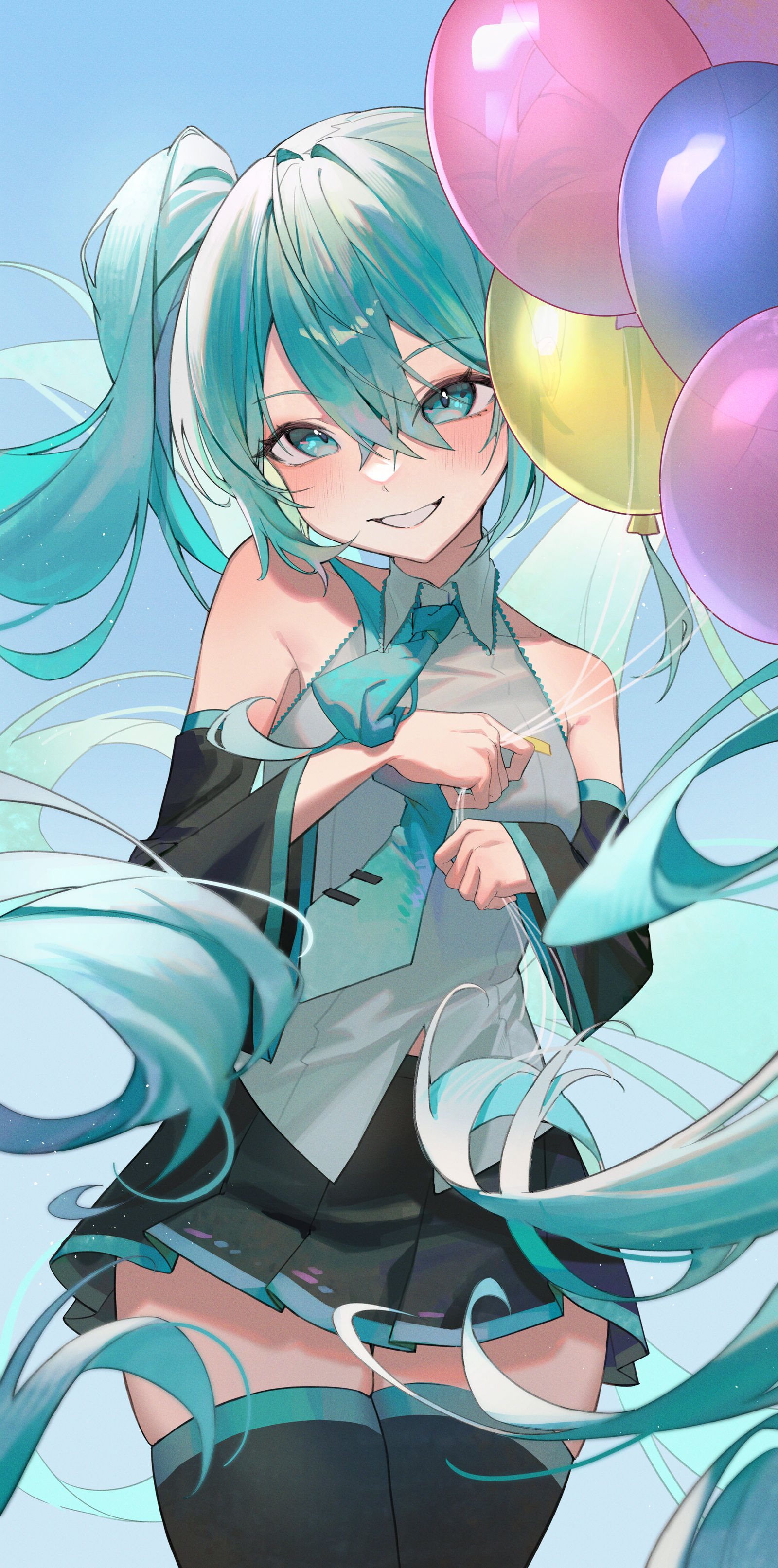 ミクちゃん！！！插画图片壁纸