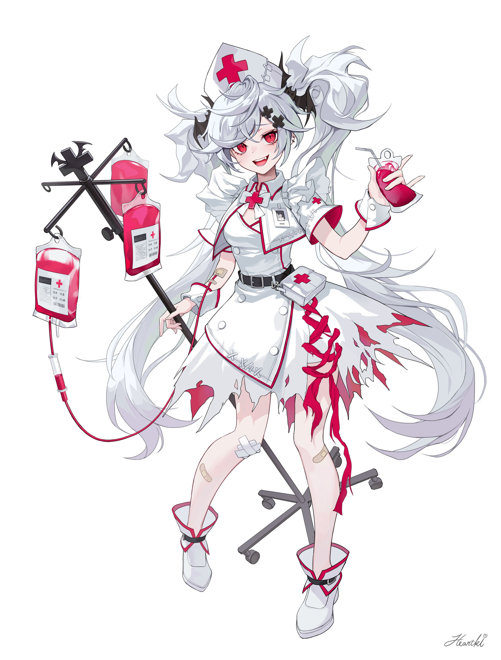 ヴァンパイアナース插画图片壁纸