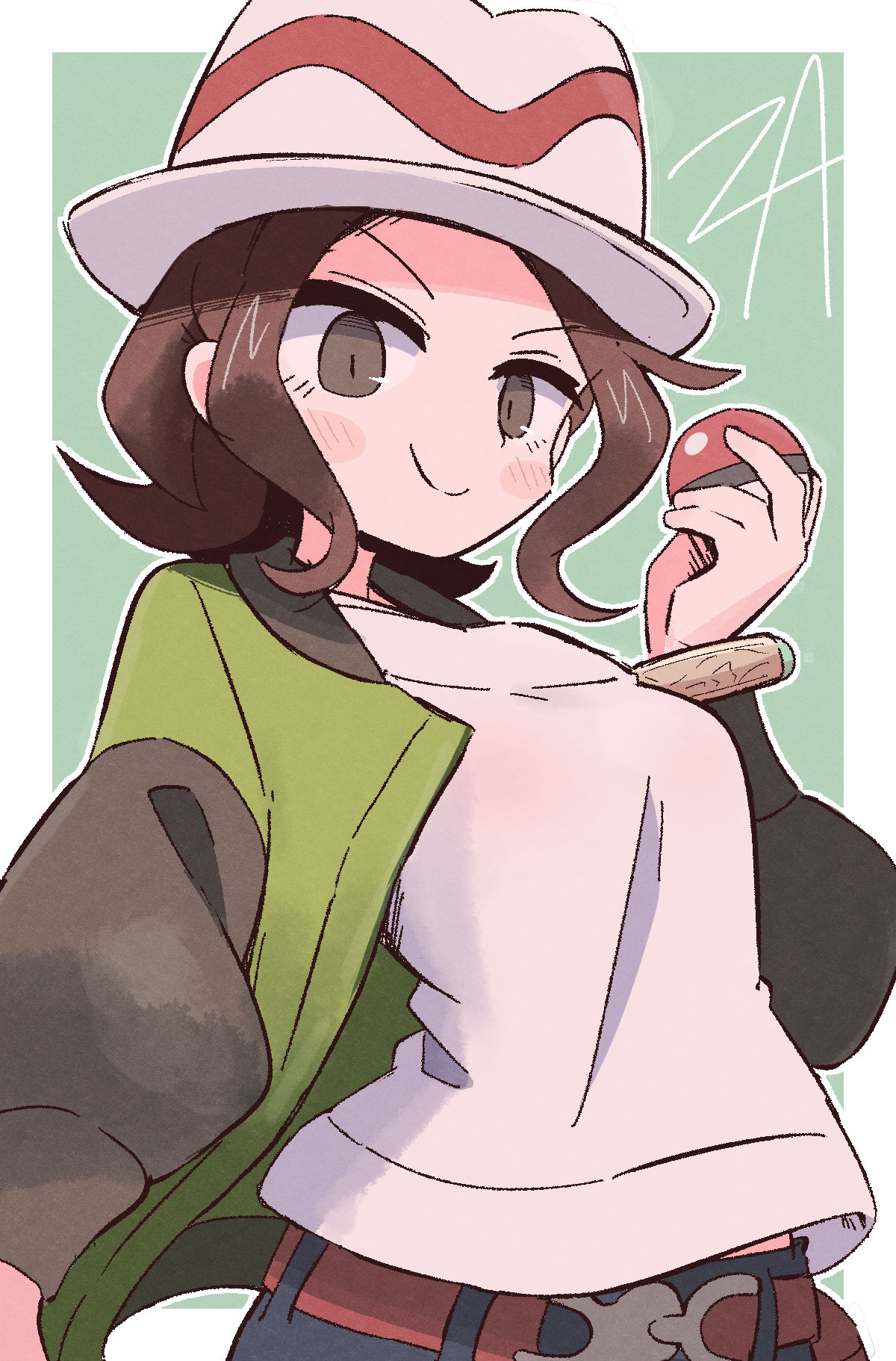 ZA主人公ちゃん插画图片壁纸