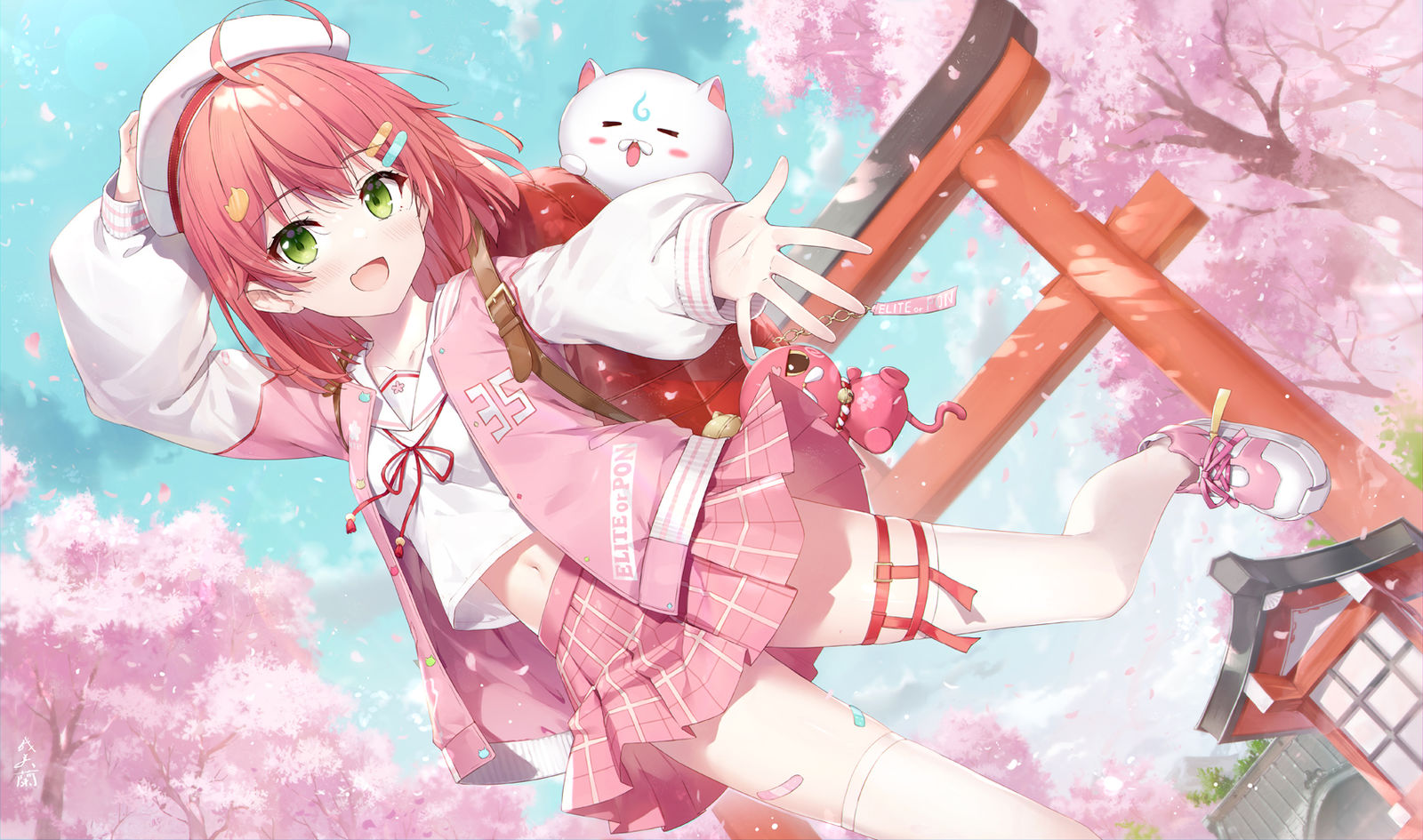 さくらみこさん插画图片壁纸