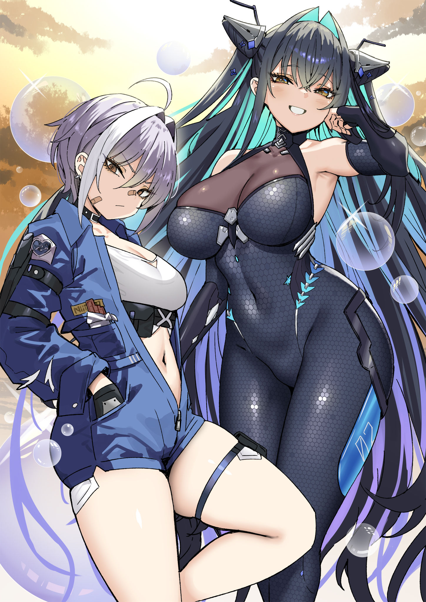 リトルマーメイド&モリー 插画图片壁纸